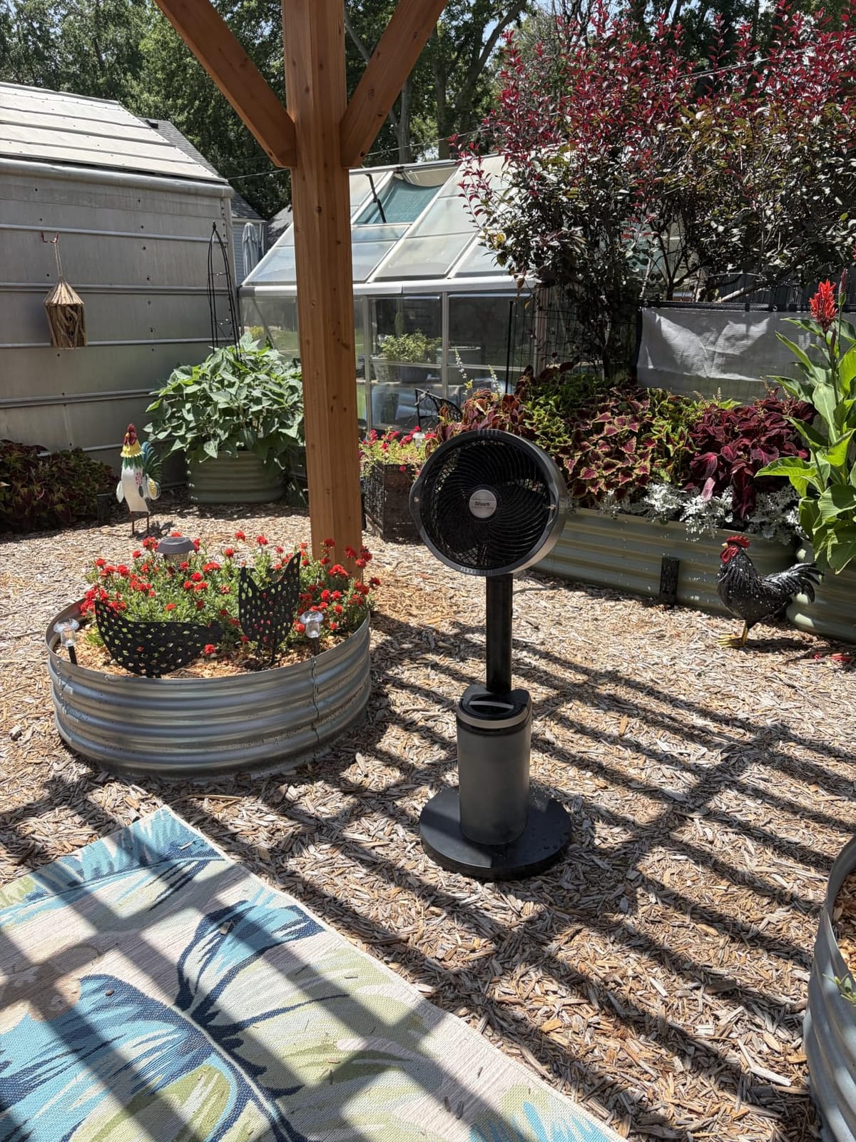 Shark FlexBreeze Pro Mist 2-in-1 Fan with Integrated Mist, Charcoal, FA302 customer photo 2
