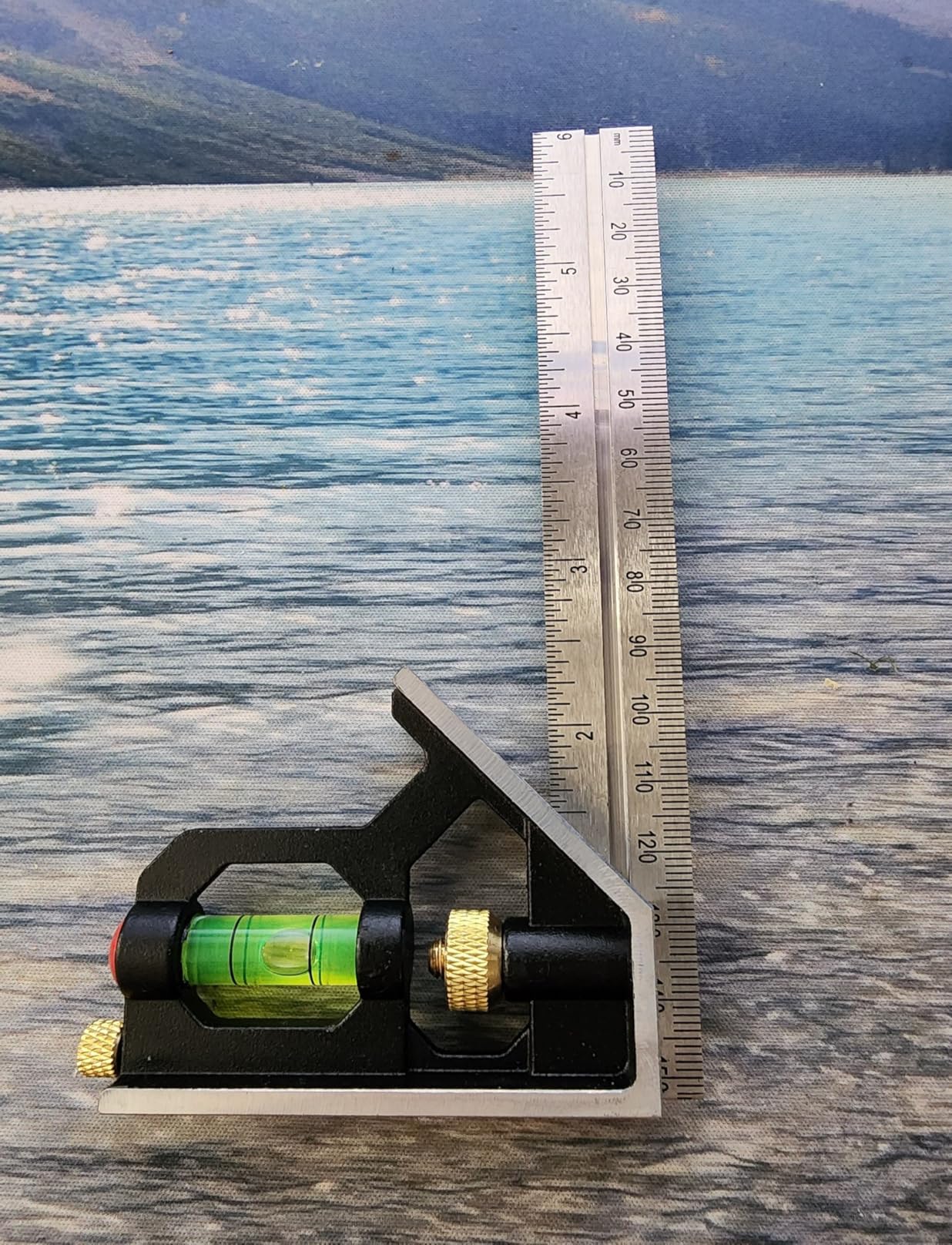 Arrow Combination Square, 12-Inch Combo Square with Bubble Level customer photo 1
