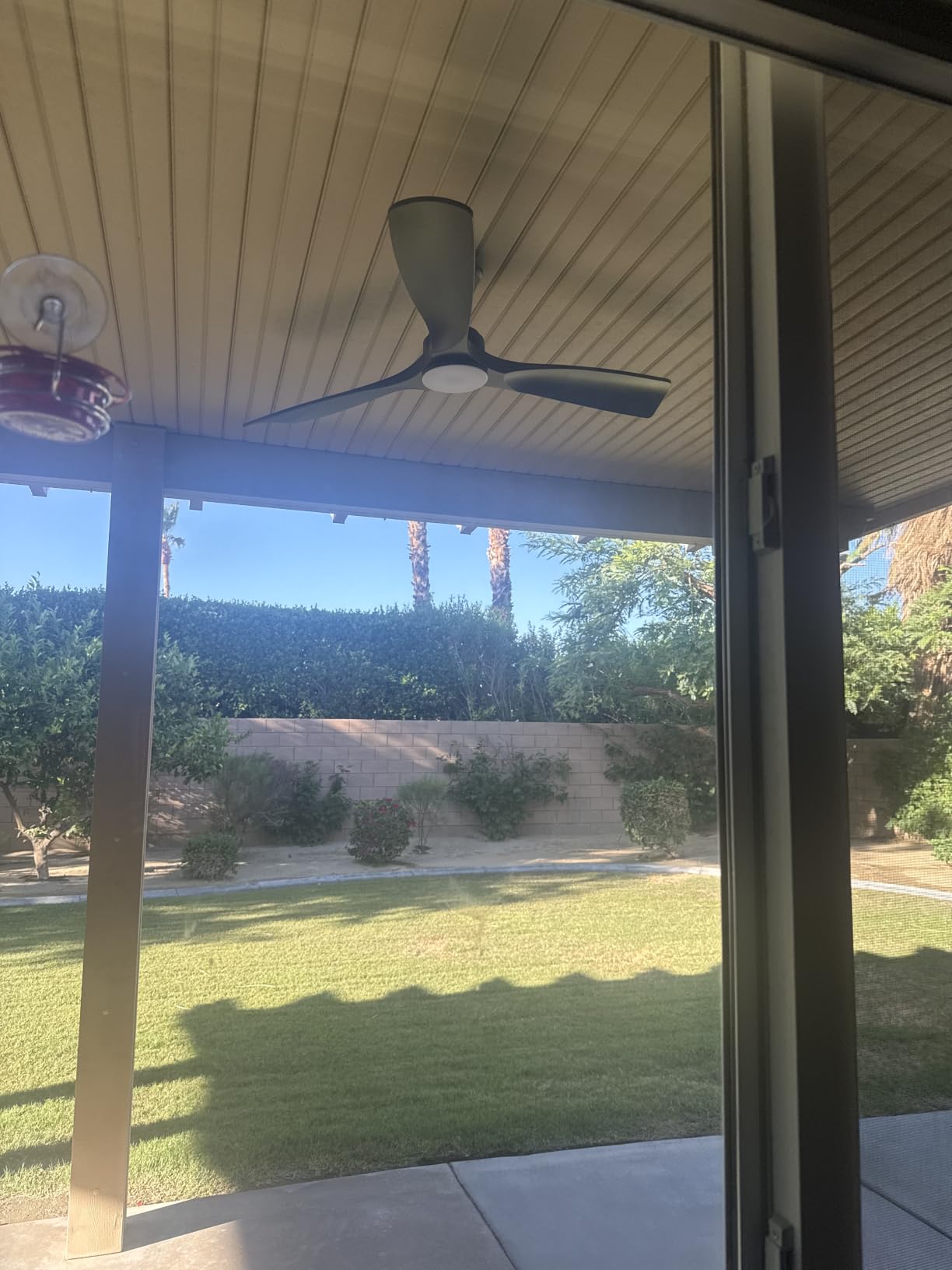Depuley 52-Inch Ceiling Fan with Light: Black 3 Blade Outdoor Fans for Patios - Dimmable Indoor Fan with Remote Control Fandelier for Living Room Bedroom Porch Quiet Motor Reversible 6 Speed Timer customer photo 1
