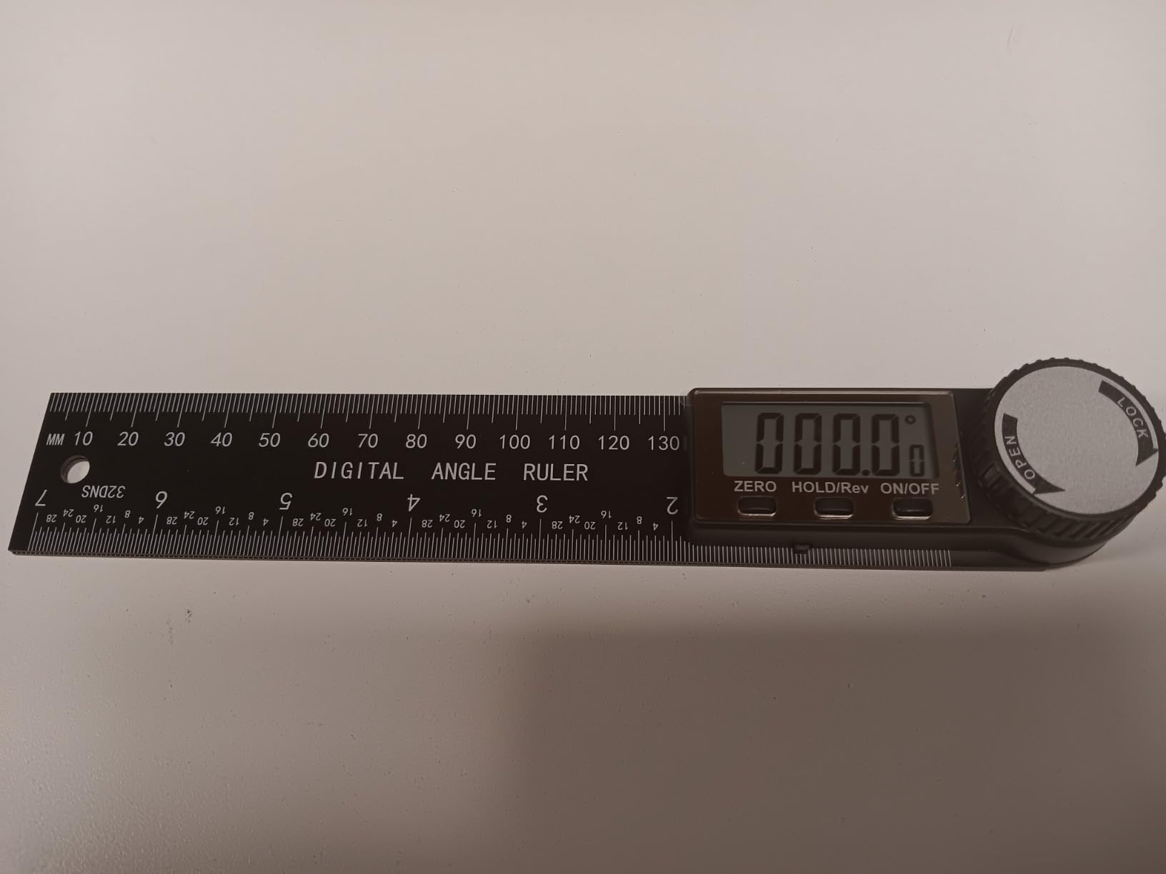 Digital Angle Finder Protractor, 7-Inch/200 mm ABS Ruler customer photo 2
