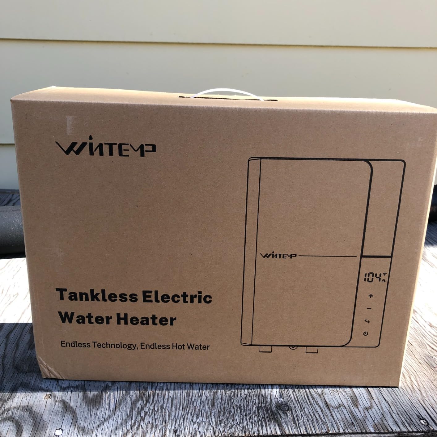 8kW Tankless Electric Water Heater 240V, Single Fixture customer photo 1