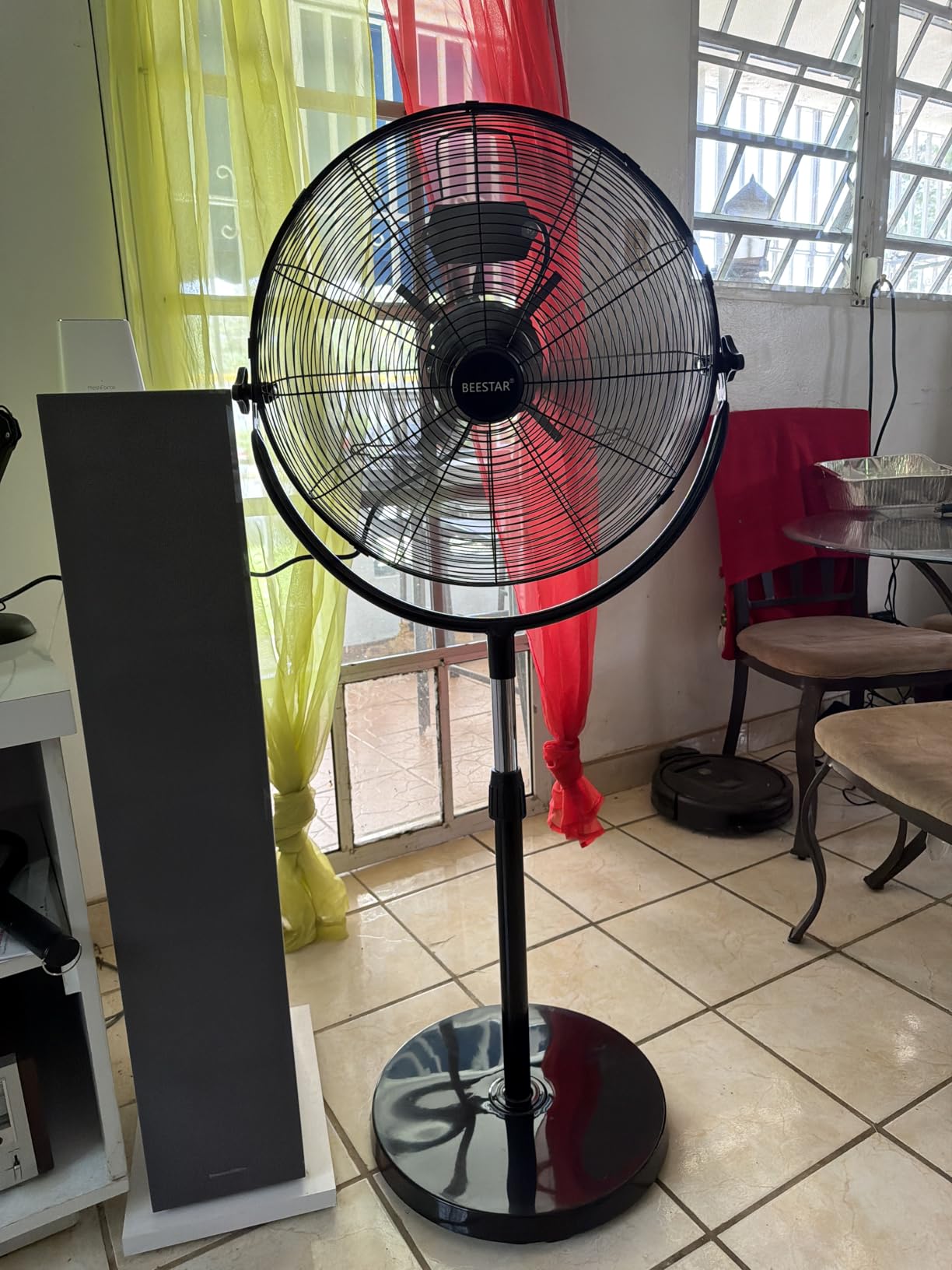 BEESTAR 20 Inch Heavy Duty High Velocity Metal Stand Pedestal Fan customer photo 2