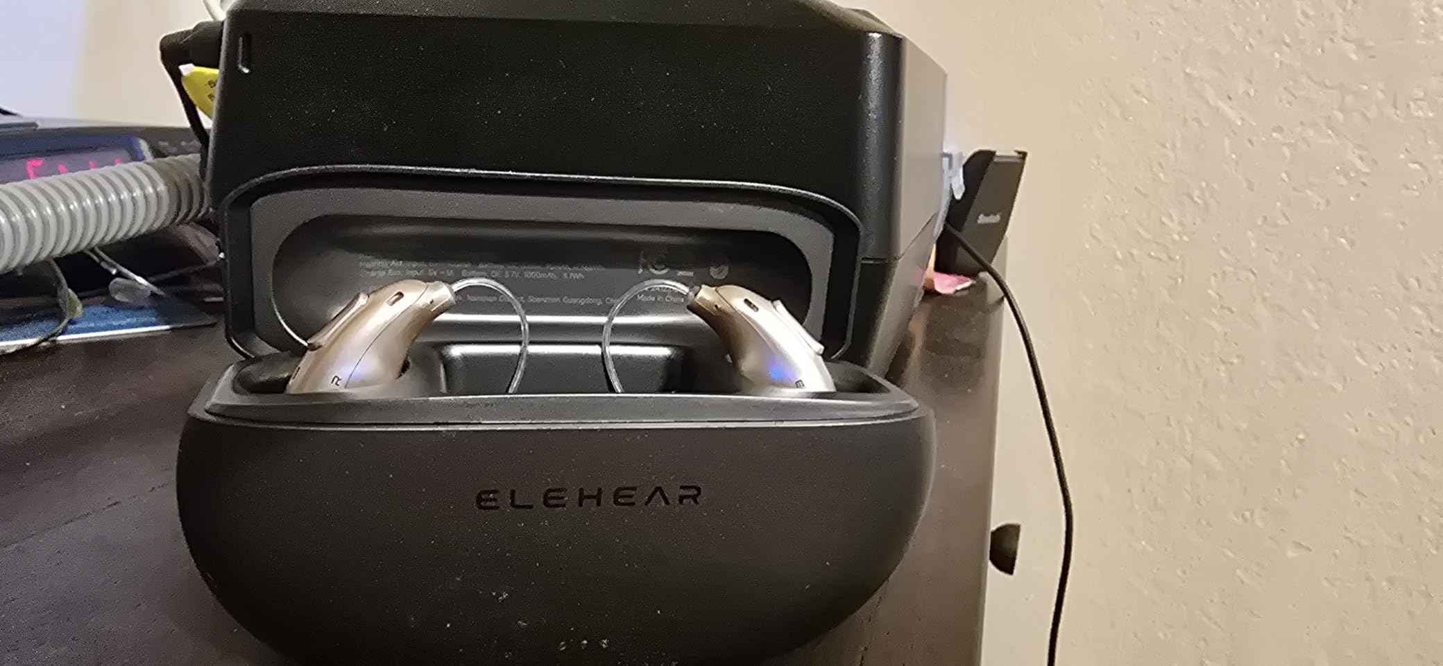 ELEHEAR-Beyond OTC Hearing Aids for Seniors, 50dB AI Noise Cancellation | Superior Sound Quality Smart, Rechargeable, Bluetooth Enabled & App Control, 4 Scene Modes, 100-Hour Battery, Champagne Gold customer photo 2