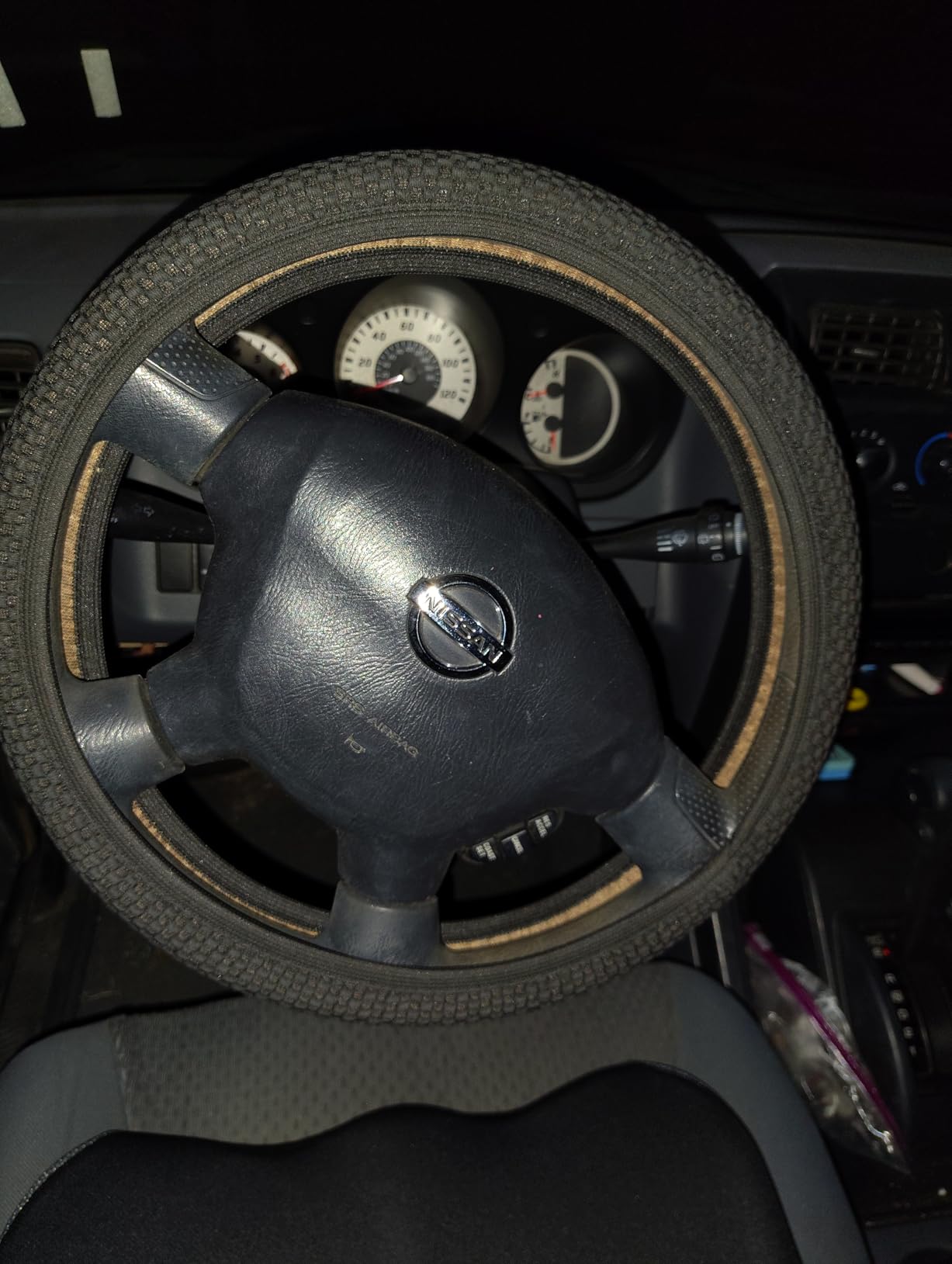 Alpmosn Elastic Stretch Steering Wheel Cover, Breathable Microfiber Ice Silk, Anti-Slip, Odorless, Easy Carry, Universal Interior Accessories Steering Wheel Cover for Women & Men (Grey) customer photo 1