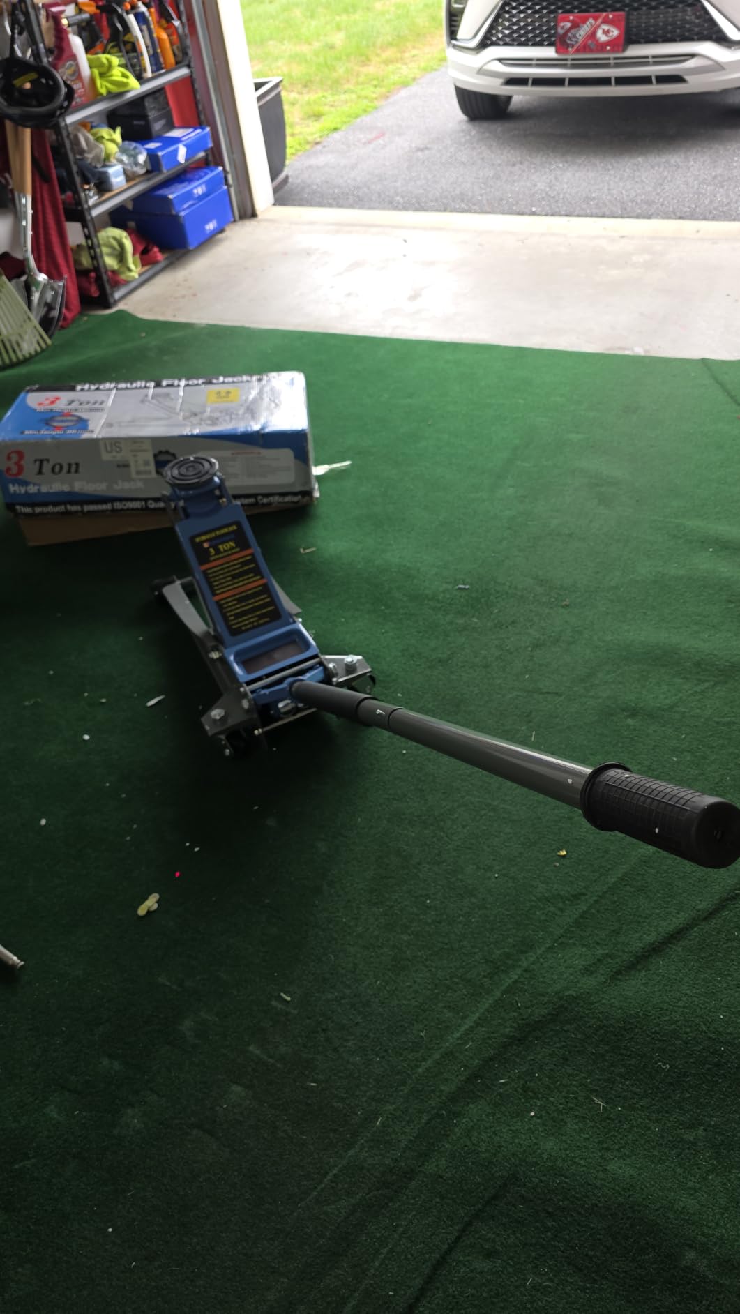 3 Ton Low-Profile Hydraulic Floor Jack,Durable Floor Jack customer photo 1