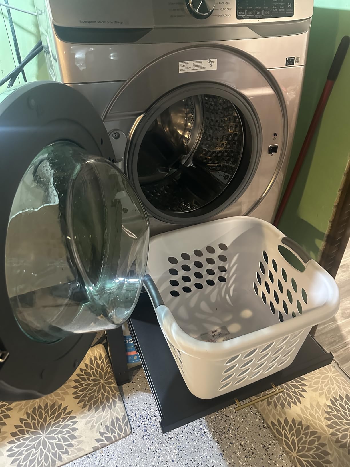 Royxen Washer and Dryer Pedestals Heavy Duty Metal Laundry Pedestal 29