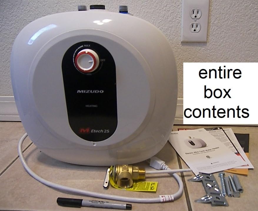 Electric Tank Water Heater 6 Gal, 120V Mini Under Sink with Anode Rod customer photo 1