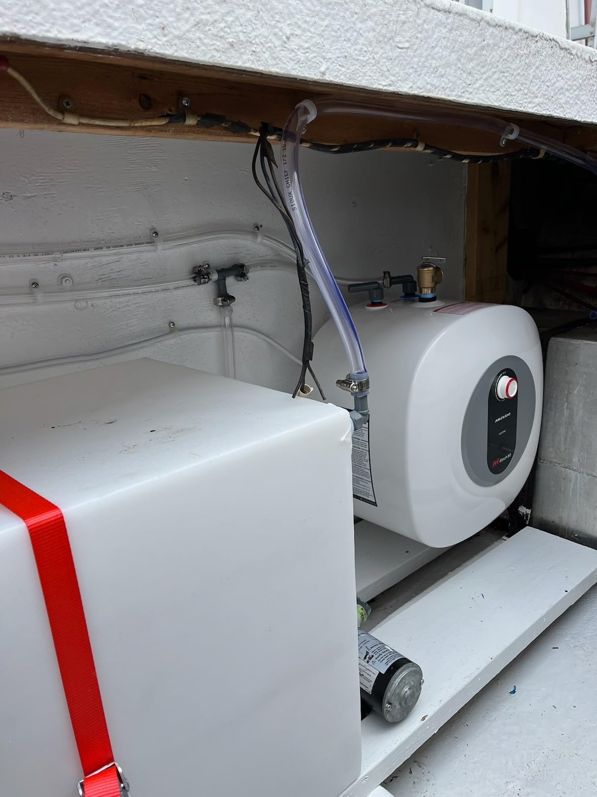 Electric Tank Water Heater 6 Gal, 120V Mini Under Sink with Anode Rod customer photo 2