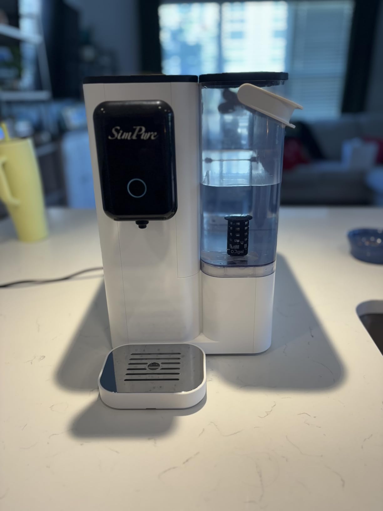 SimPure Y9A UV Countertop Reverse Osmosis Water Filter, Alkaline customer photo 2