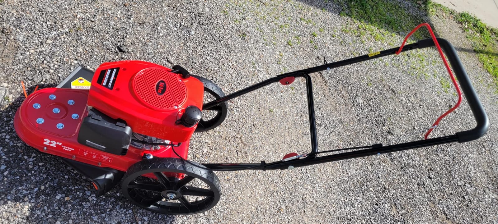 PowerSmart 22-inch 170cc Walk Behind String Trimmer customer photo 2