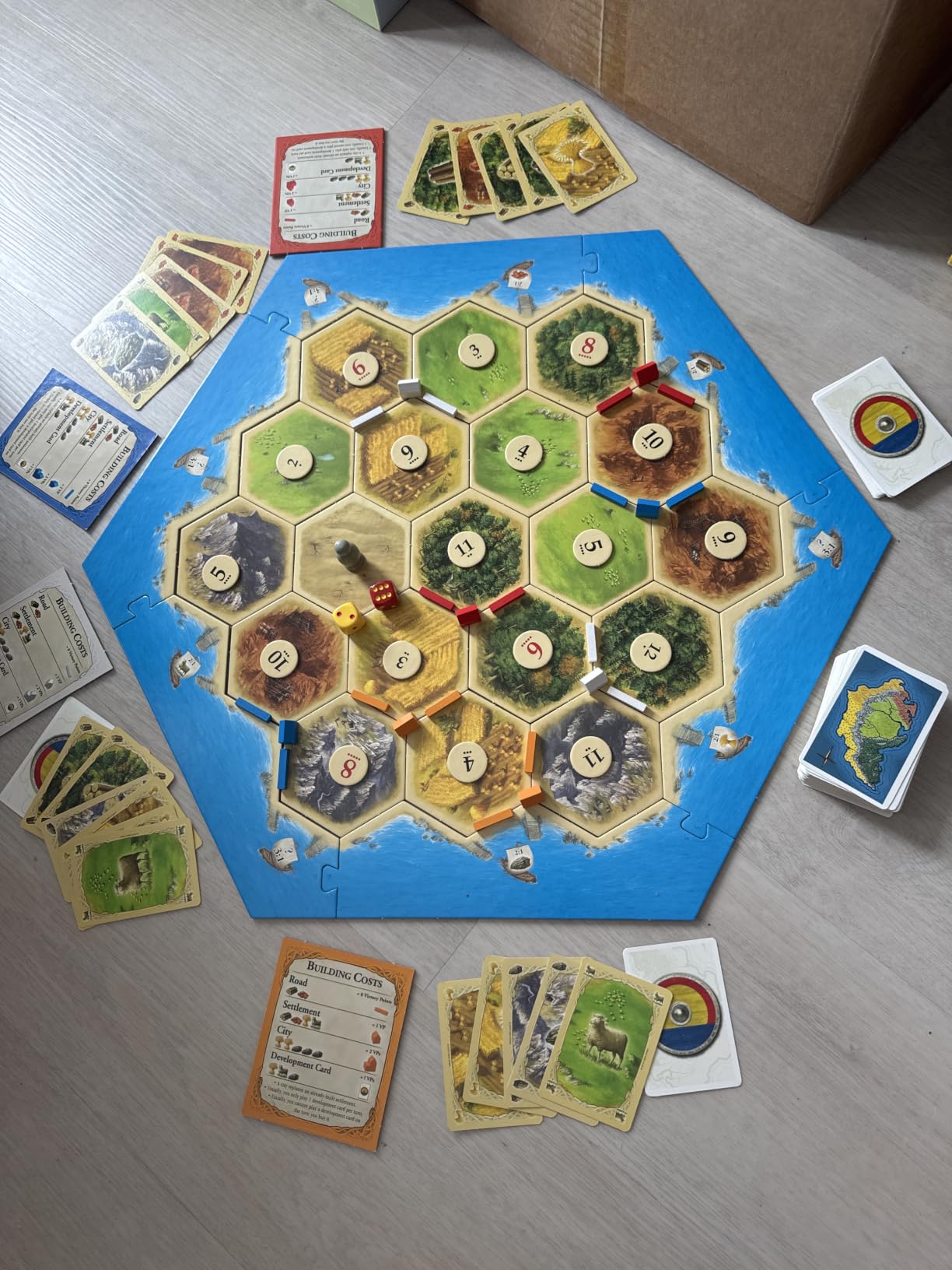 CATAN Board Game (6th Edition) Trade, Build & Settle in the Classic Strategy Game for Family, Kids & Adults, Ages 10+, 3-4 Players, 60-90 Min Playtime customer photo 1