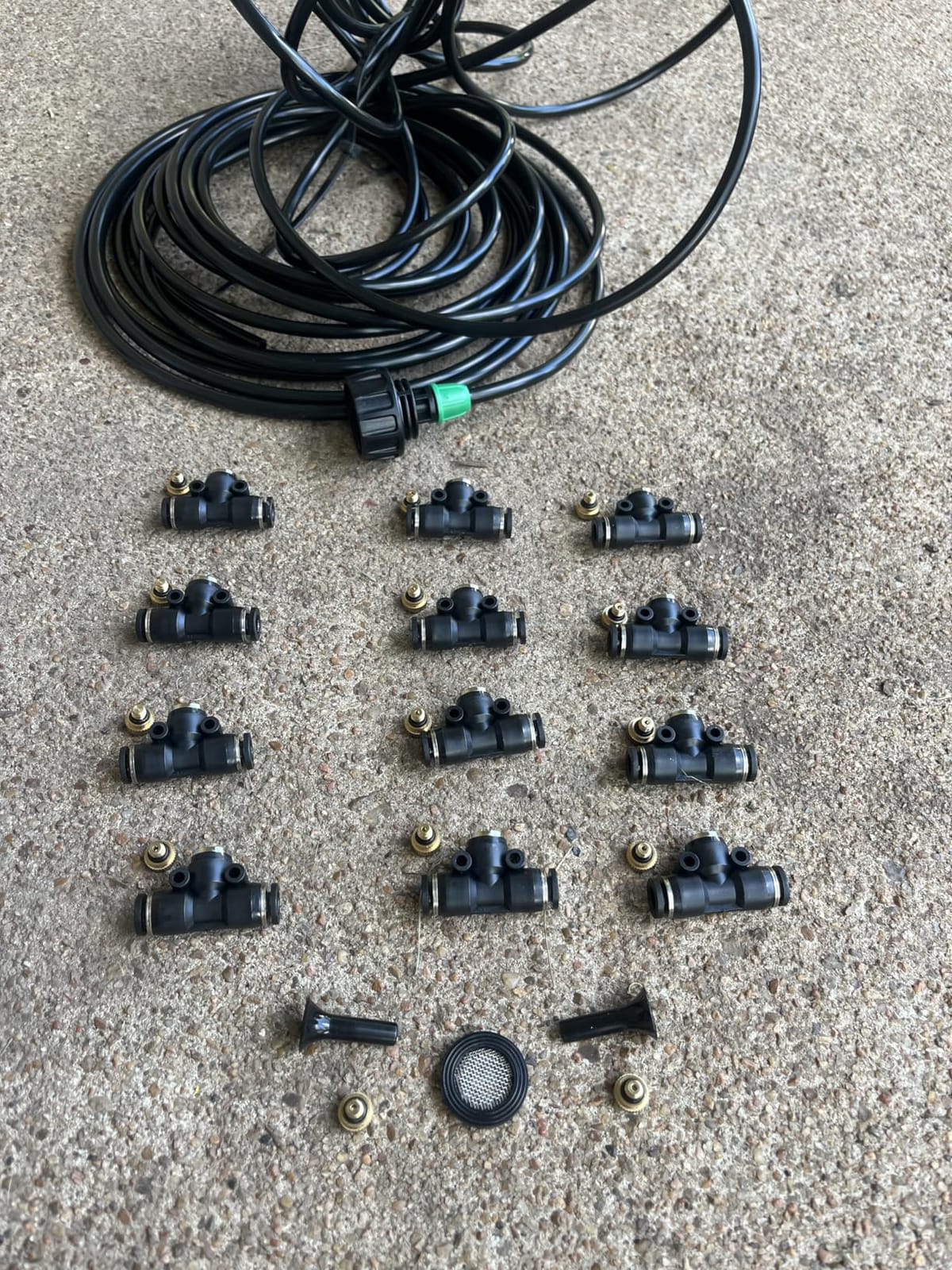 40FT Misters for Outside Patio, Misting Cooling System Anti Leak customer photo 1