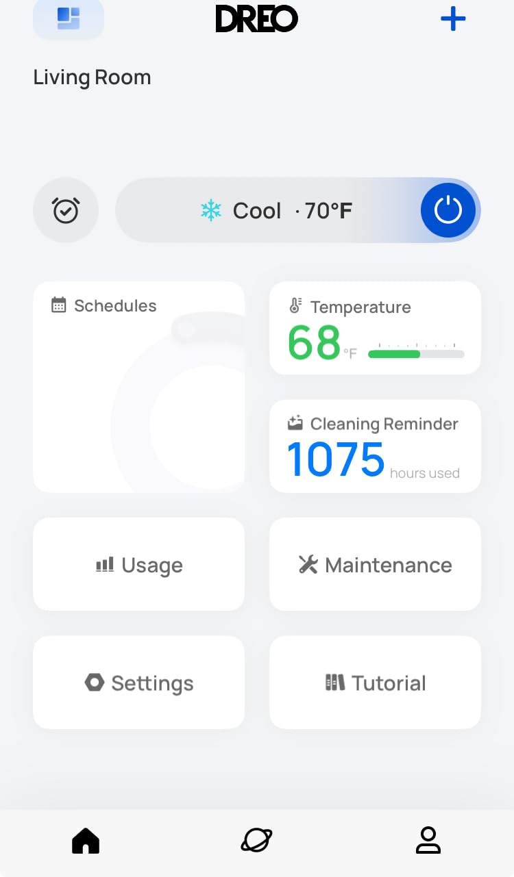 DREO Portable Air Conditioner 318S, 8000 BTU ASHRAE (5000 BTU DOE) Smart AC Unit for Bedroom with Drainage-free Cooling, Fan&Dehumidifier 3 in 1, APP/Voice/Remote, Quiet Standing AC for Room Indoors customer photo 1