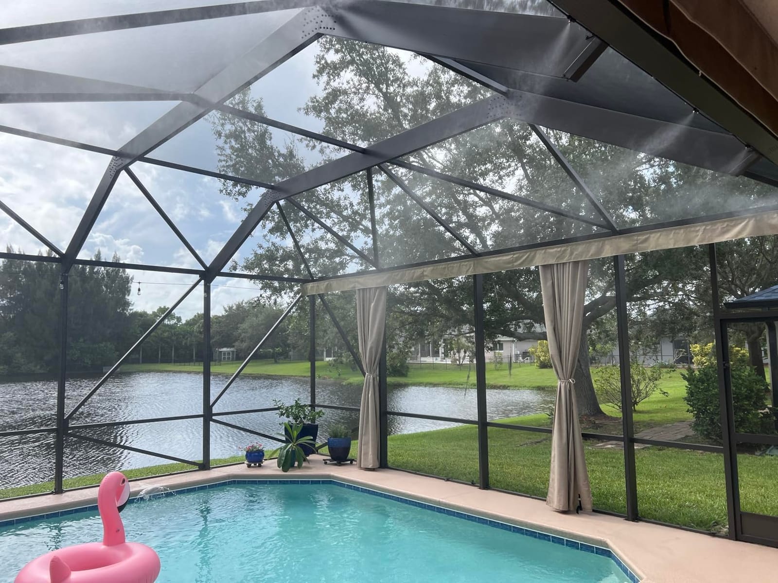 50FT Misters for Outside Patio Outdoor Misting System customer photo 2