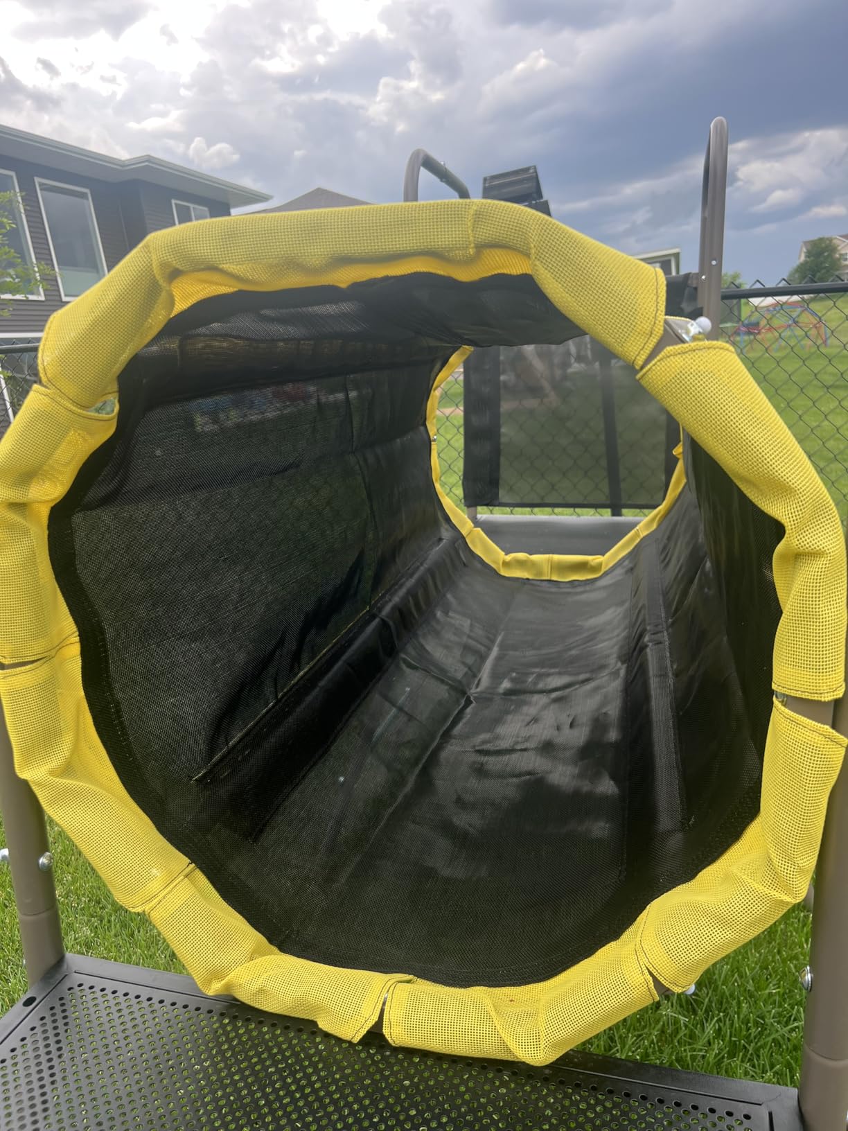 Hapfan Swing Set with Slide,Crawl Tunnel and Monkey Bars for Backyard customer photo 1