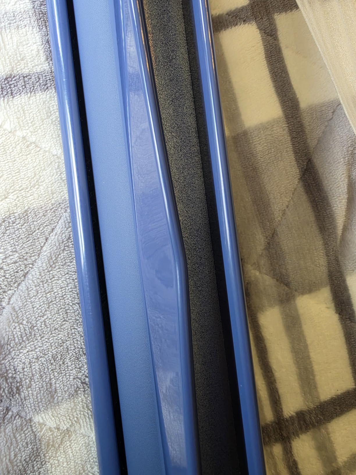 LazBlinds No Drill Blackout Roller Shades, 34.5
