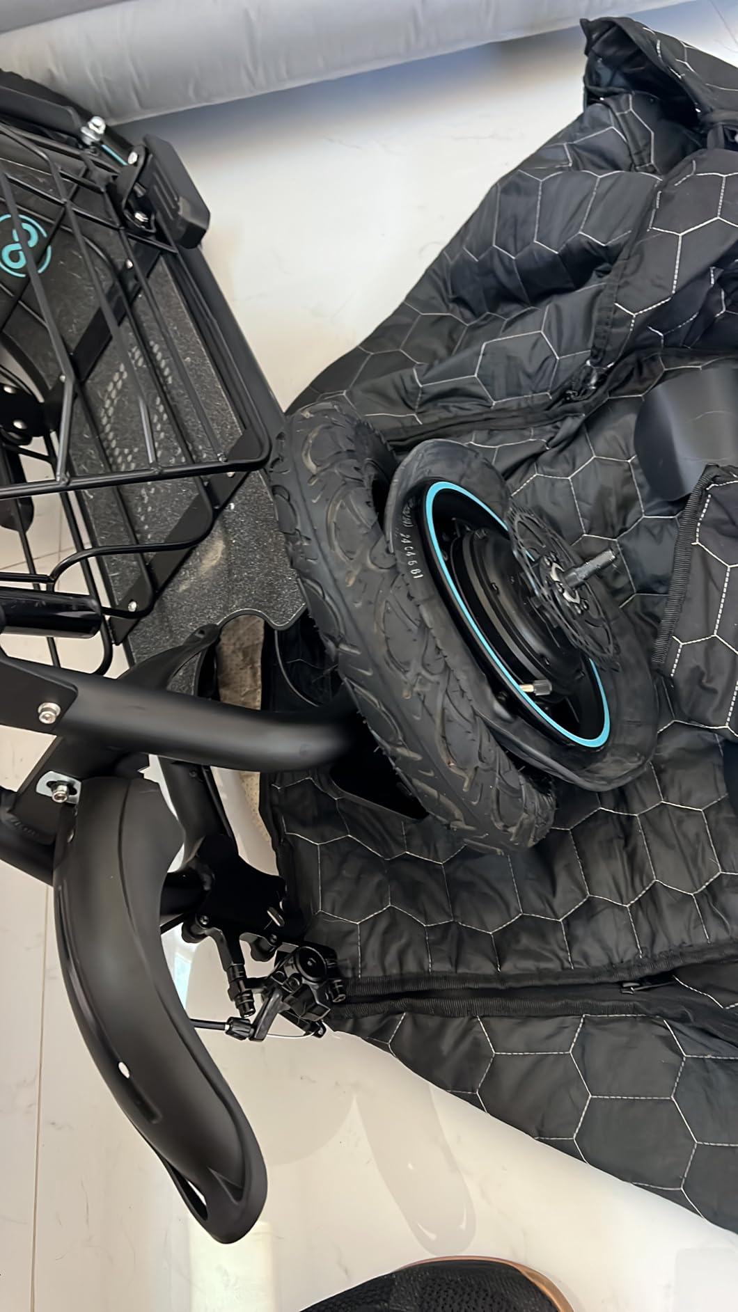 URBANMAX C1S Seated Electric Scooter,550W,18.6MPH,20 Miles,Dual Baskets customer photo 1