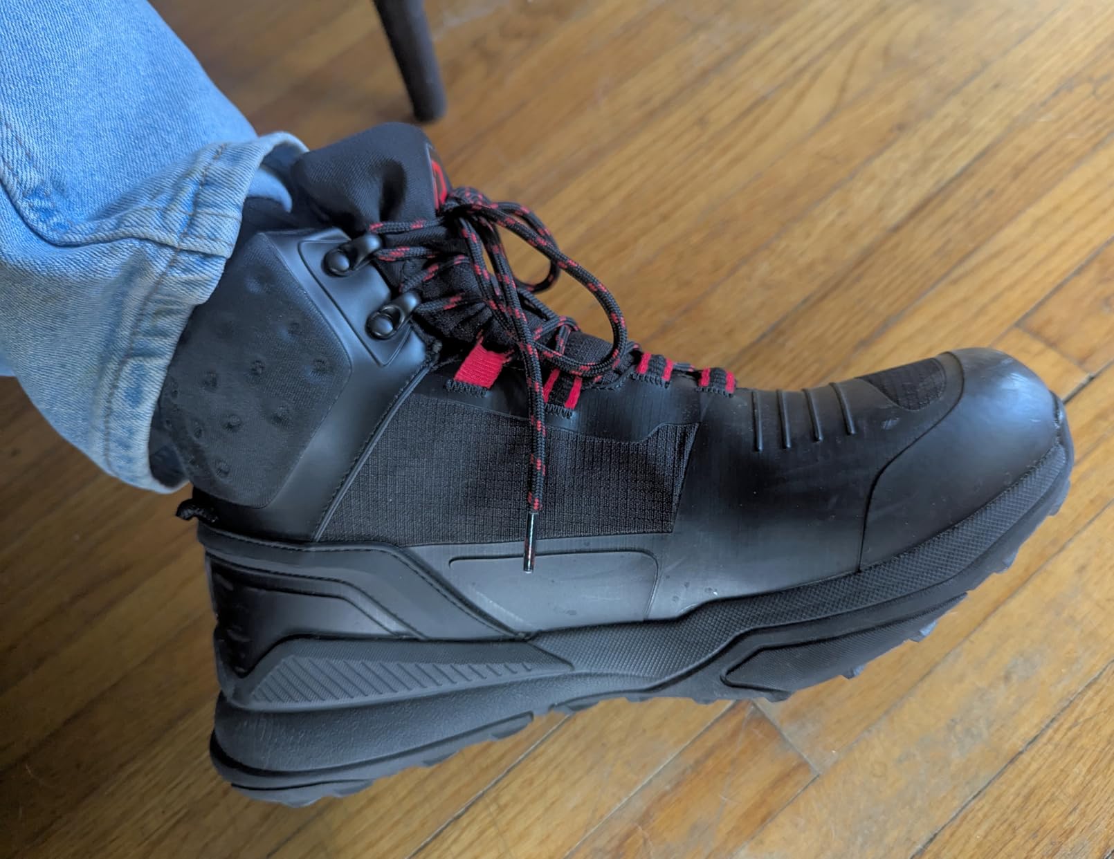 RIDEIRON Waterproof Motorcycle Boots, CE Certified Protective Riding Shoes customer photo 2