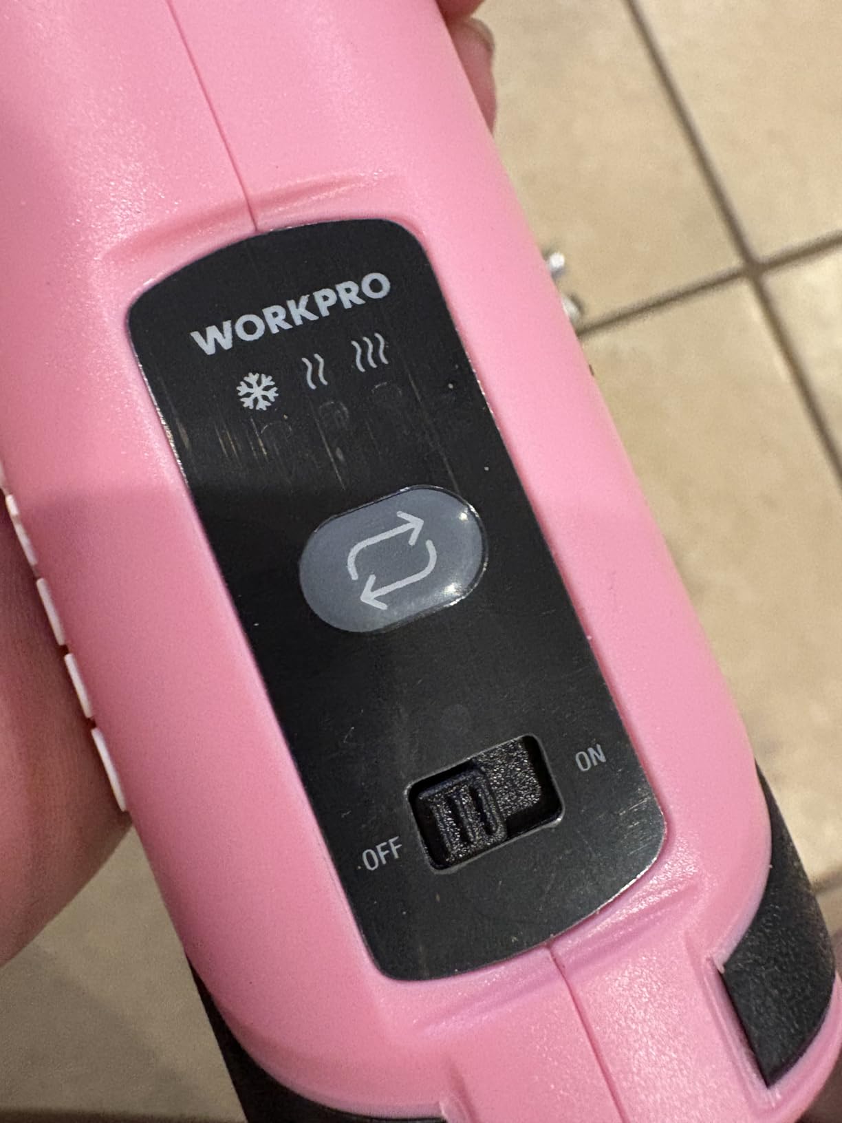 WORKPRO 7.2V Cordless Mini Heat Gun, 1.5s Fast Heating customer photo 2