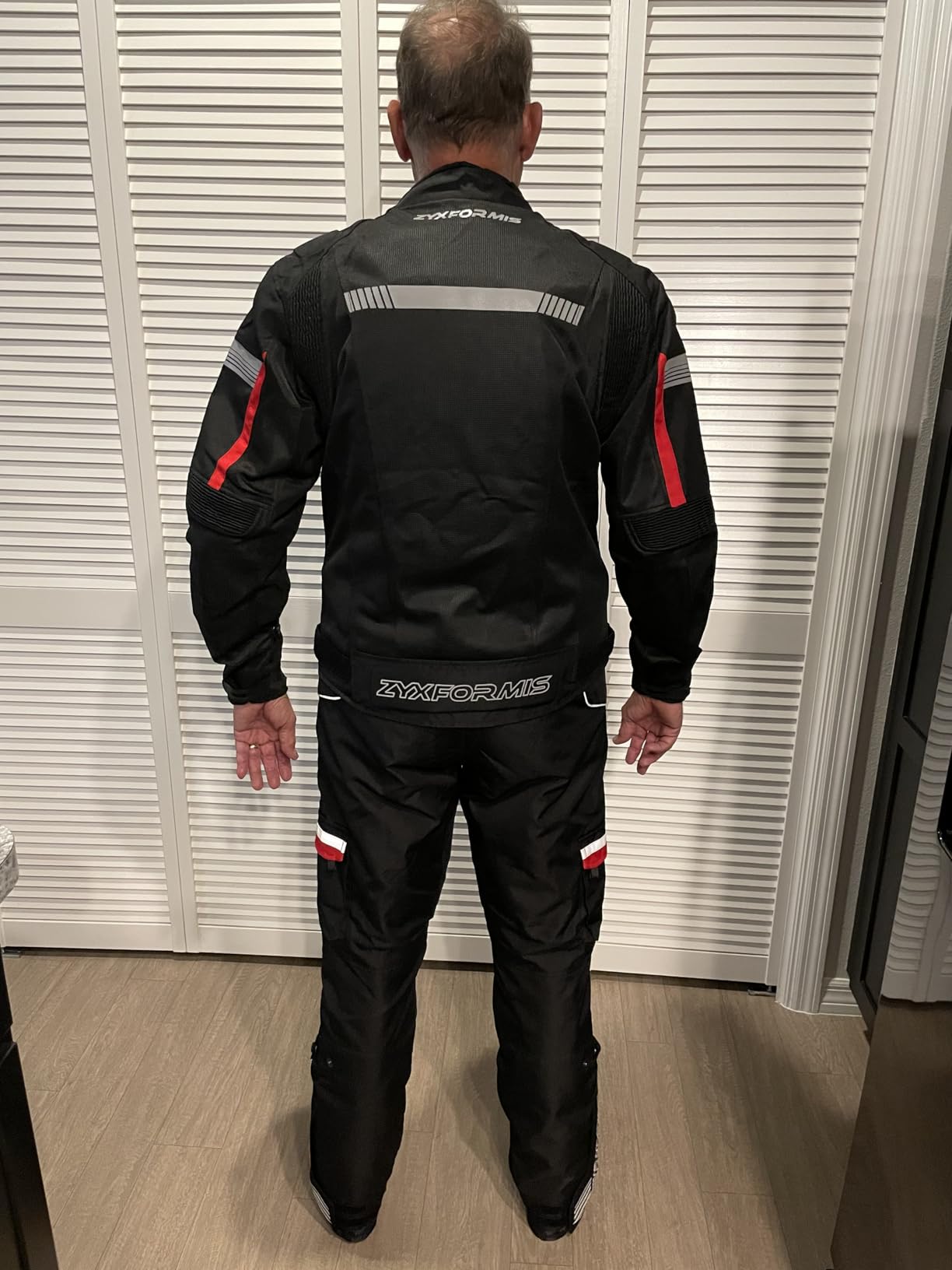Summer Motorcycle Riding Jacket for Men with CE Armor customer photo 1