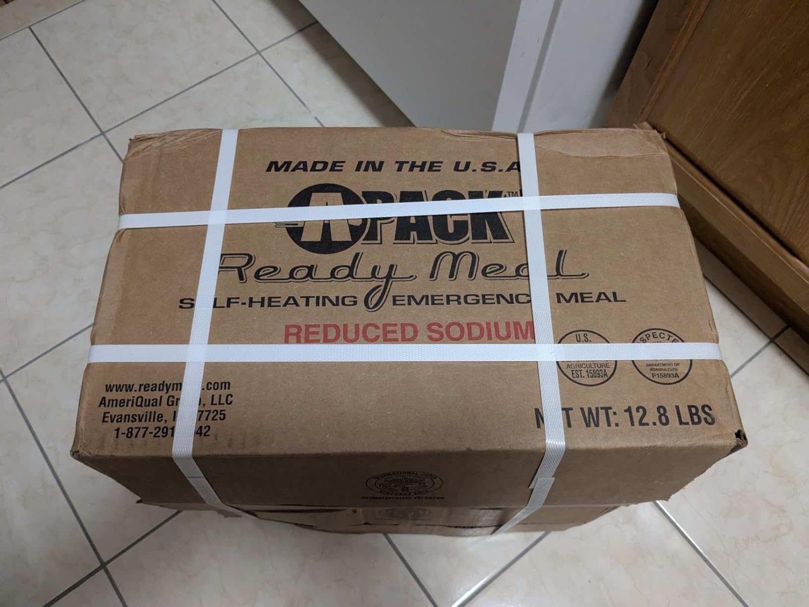 2026 Inspection MRE, U.S. MRE Meals, Emergency Supplies, Emergency Food Supply, Survival Food w/Flameless Heater, Ready Meals (Variety Pack of 24) – (A & B Case Fresh Stock) MREs have 10 Year Shelf Life From Inspection Date – 2023 Pack / 2026 Inspection customer photo 1