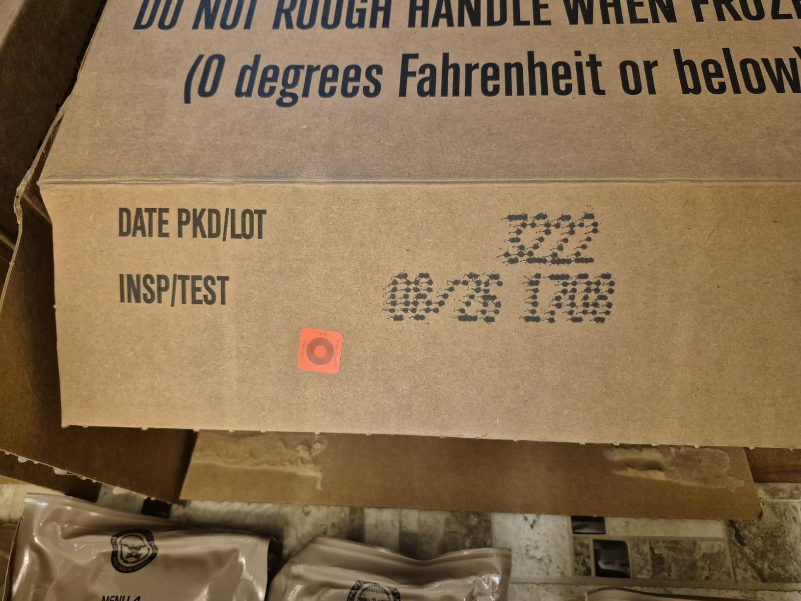 2026 Inspection MRE, U.S. MRE Meals, Emergency Supplies, Emergency Food Supply, Survival Food w/Flameless Heater, Ready Meals (Variety Pack of 24) – (A & B Case Fresh Stock) MREs have 10 Year Shelf Life From Inspection Date – 2023 Pack / 2026 Inspection customer photo 2