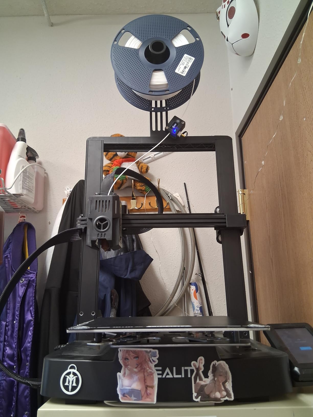 Creality Ender 3 V3 Plus 3D Printer, CoreXZ 600mm/s High-Speed Auto Leveling Direct Drive Extruder Stable Metal Build Tri-Metal Nozzle Ender 3D Printer Large Print Size 11.8x11.8x13.0in customer photo 2