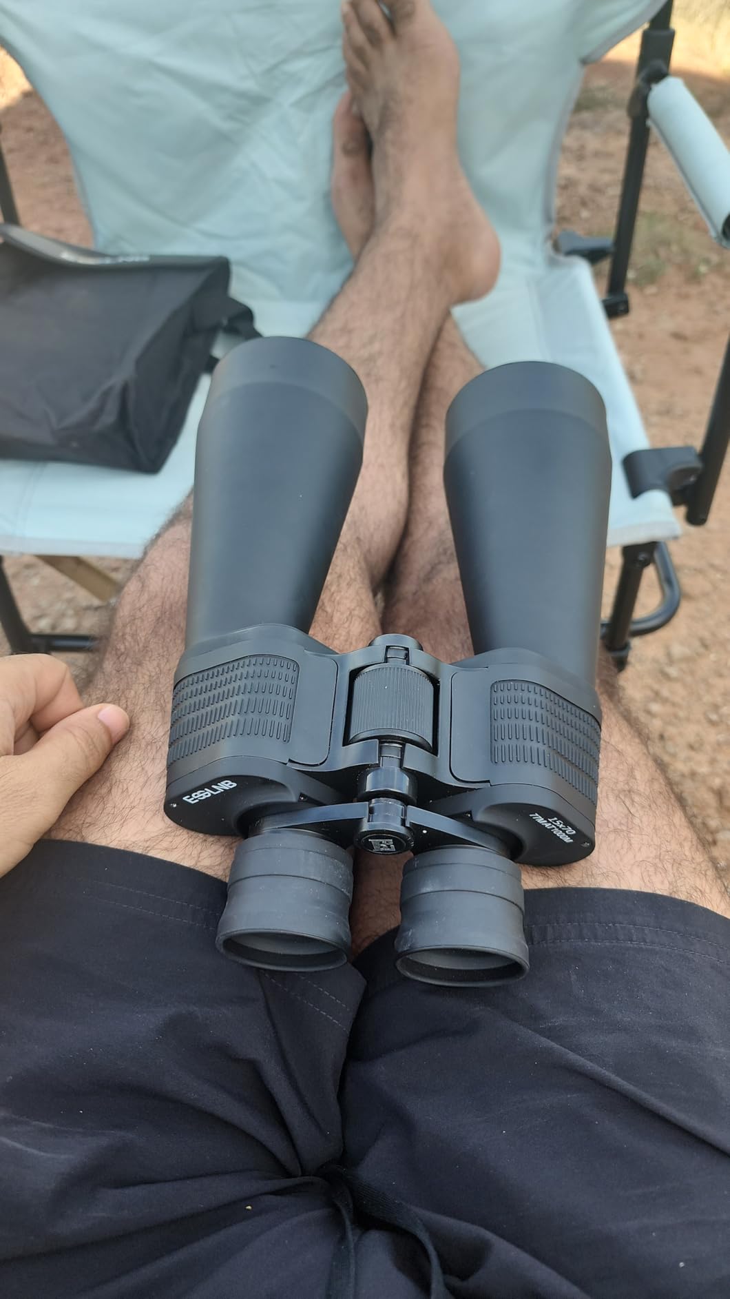 ESSLNB 25x70 Astronomy Binoculars Giant for Adults, Outdoor Waterproof Binoculars for Travel Stargazing Bird Watching Hunting with Built-in Tripod Adapter and Carrying Bag customer photo 1