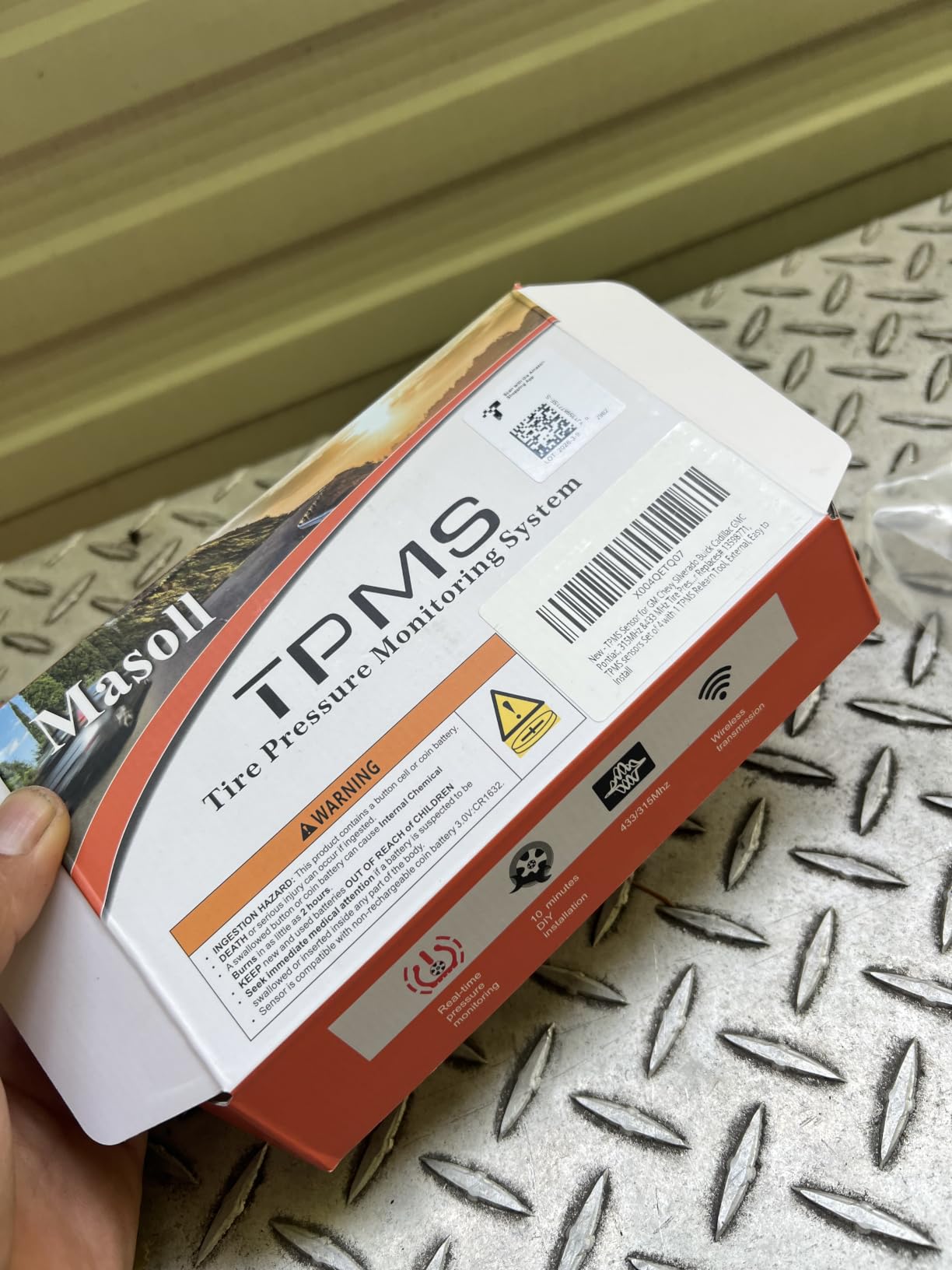 Masoll TPMS Sensor for GM Chevy Silverado Buick Cadillac GMC, DIY Install customer photo 1