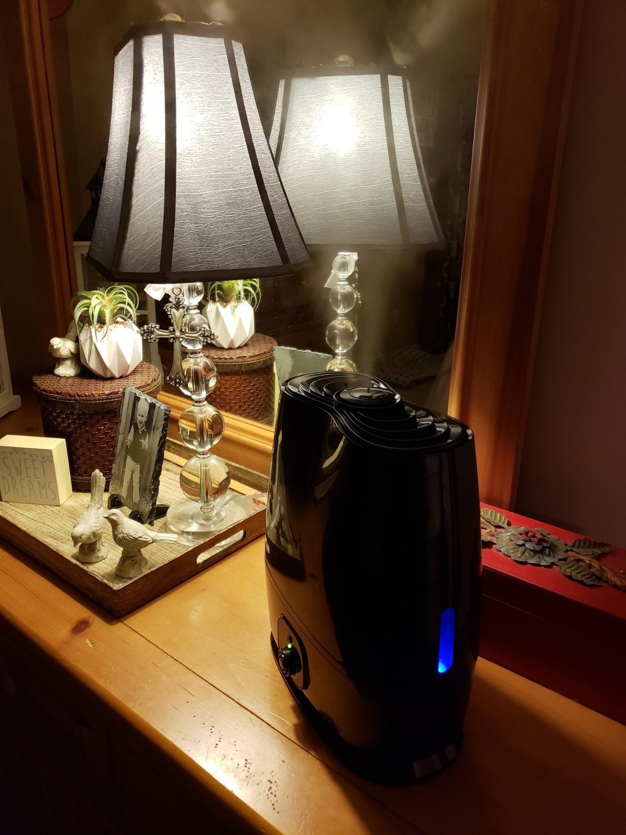 Everlasting Comfort 6L Humidifiers for Bedroom, Quiet 50HR Runtime No-Filter Supersized Cool Mist Humidifier Large Room for Whole House, Plants, Baby Nursery, Allergies, Dry Skin, Congestion, Indoor customer photo 1
