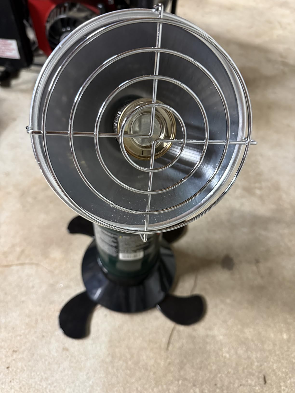 Portable Propane Heater for Camping, Outdoor Small Space Patio Heater with Control Valve, Radiant Cordless Tent Heaters with Foldable Gas Tank Holder for Hiking Ice Fishing Hunting Backyard customer photo 1