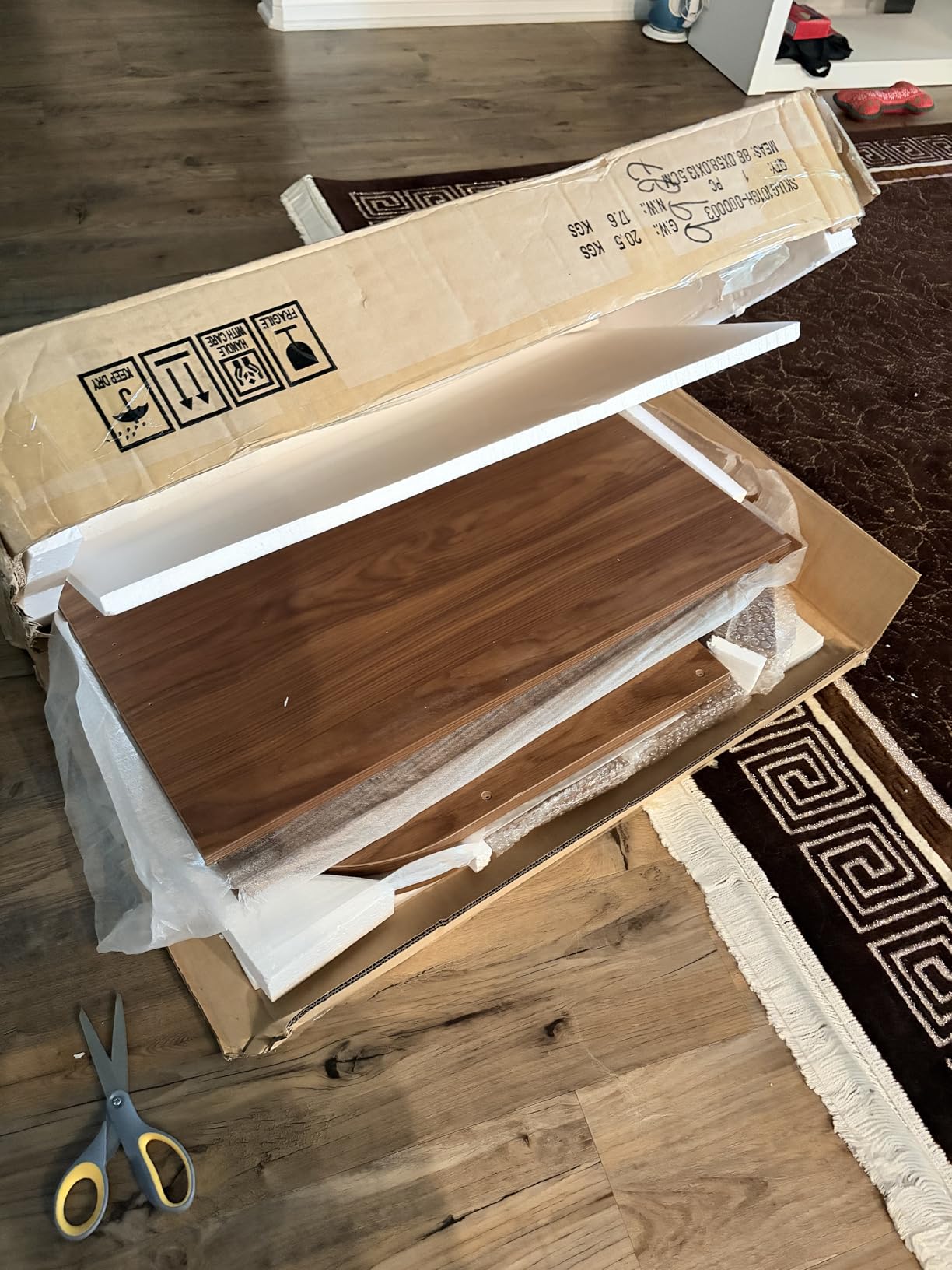 Oval Lift Top Coffee Table with Storage, 47.2