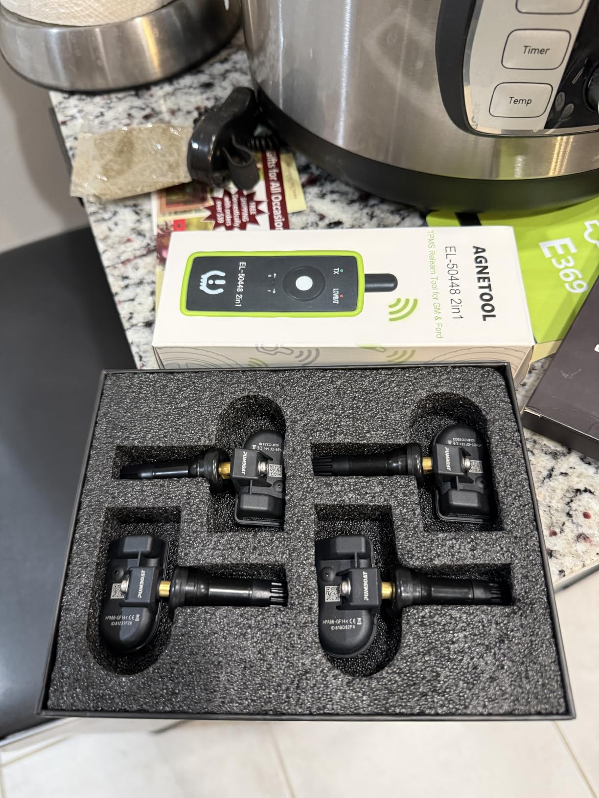 TPMS(Tire Pressure Sensor) 433MHz FIT Silverado/Traverse/Sierra/Blazer 4pcs customer photo 1
