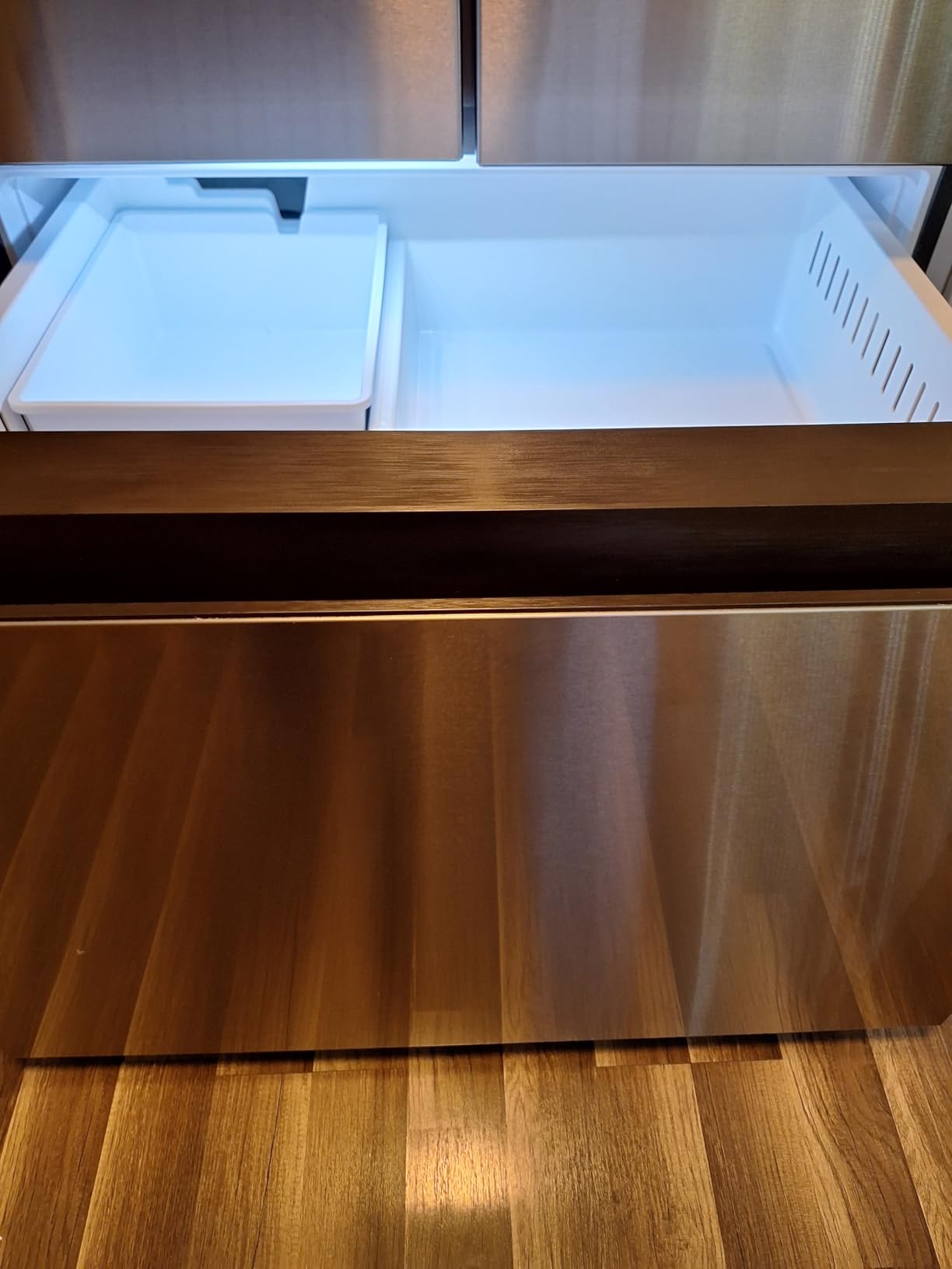 Midea MRF29D6AST 29.3 Cu. Ft. Stainless 3-Door French Door Smart Refrigerator customer photo 2