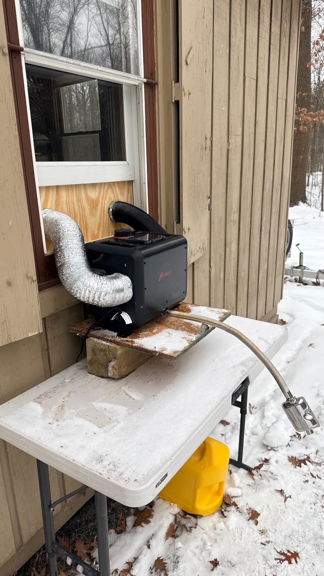 8KW Diesel Heater, All in One 7.5L Toolbox MAX Diesel Air Heater 110/12/24V Parking Heater with App Control, Wireless Temperature Sensing and Altitude Mode for RV Garage Camper 2025 Upgraded customer photo 1