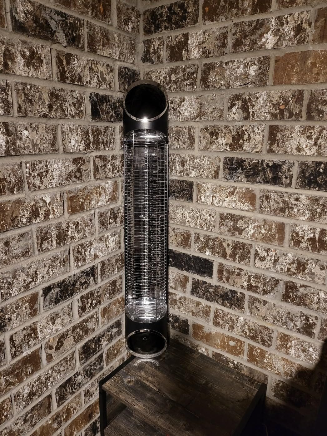 Hanging Patio Heater, Outdoor Electric Heater, Wall Mounted & Ceiling Infrared Garage Heater for Outdoor/Indoor Use, 1500W, Remote Control, Black customer photo 2