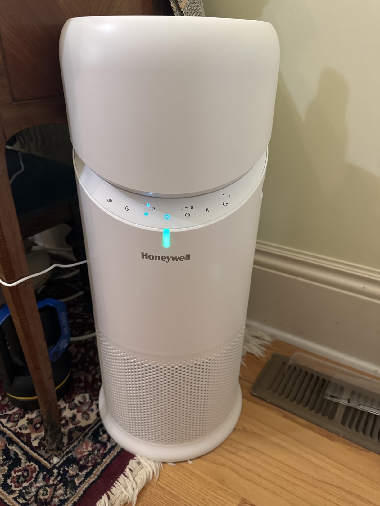 Honeywell Allergen Plus 3-in-1 HEPA Fan Air Purifier, Circulator, Black customer photo 2