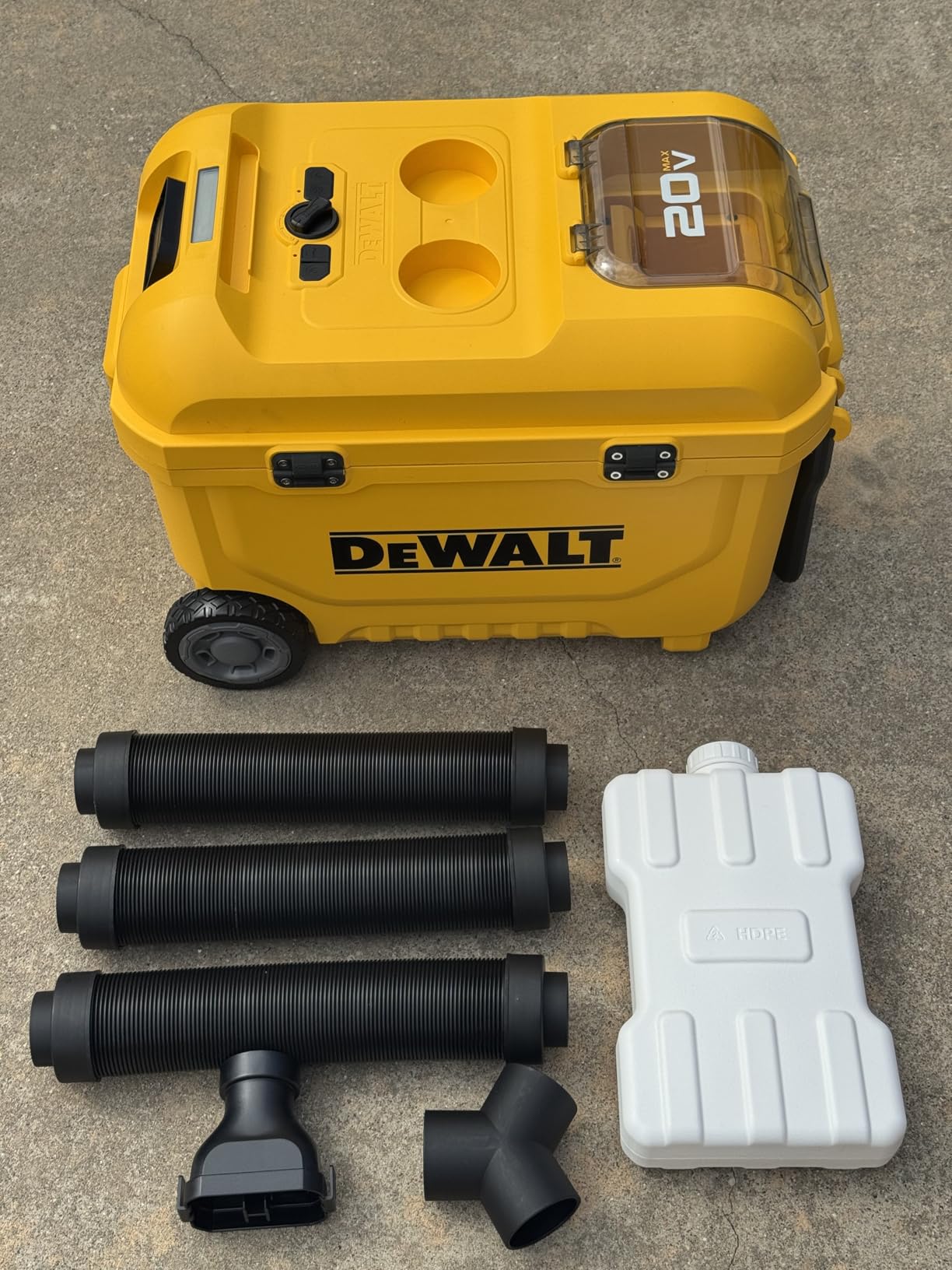 DEWALT Evaporative Air Cooler Portable Air Conditioner DXACN01B (Tool Only) customer photo 1