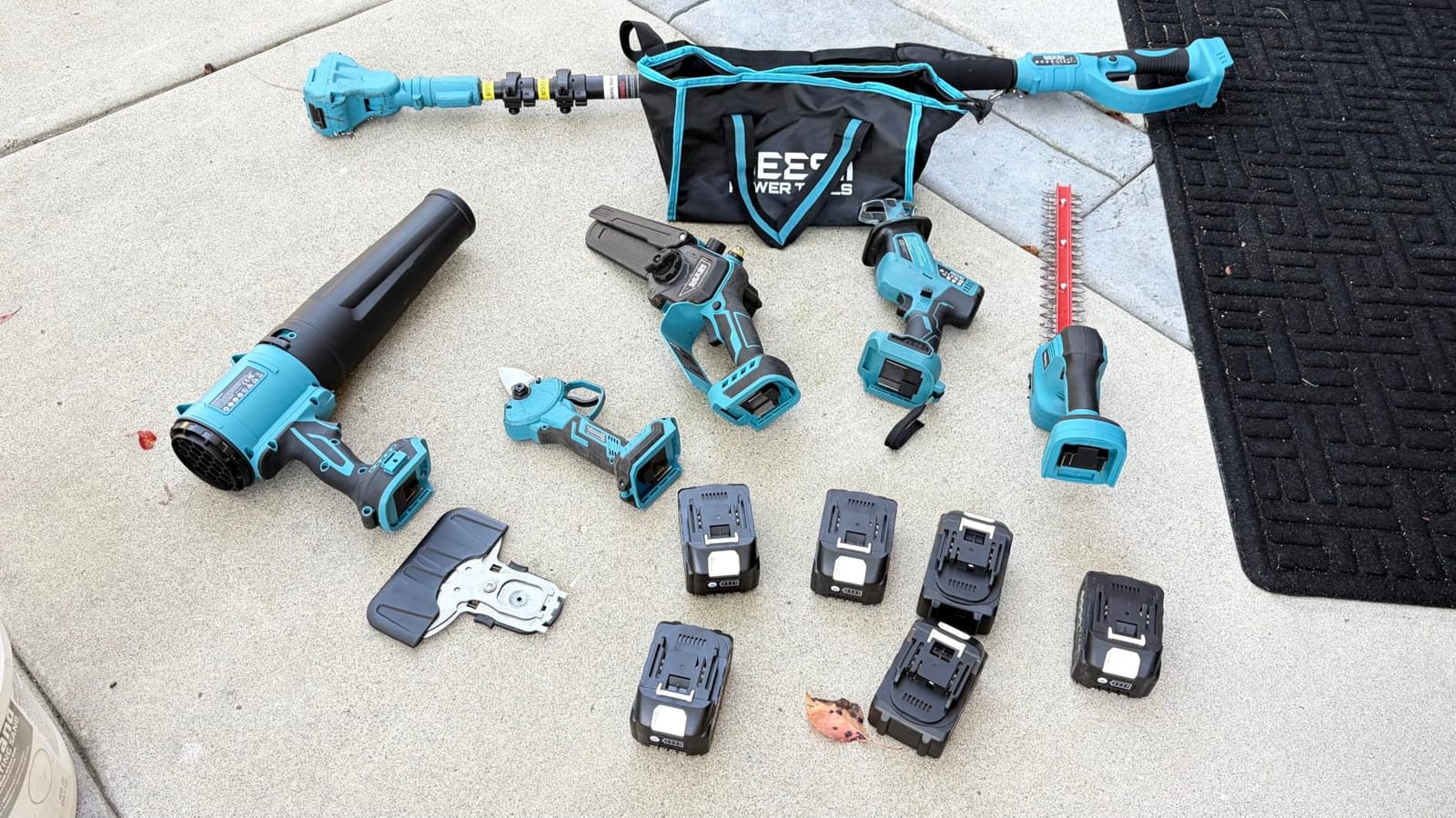 SEESII 6-in-1 Cordless Pole Saw & Hedge Trimmer Combo, Brushless Motor customer photo 1