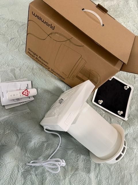 6 Inch Heat Recovery Ventilator with Ceramic Heat Exchanger customer photo 1