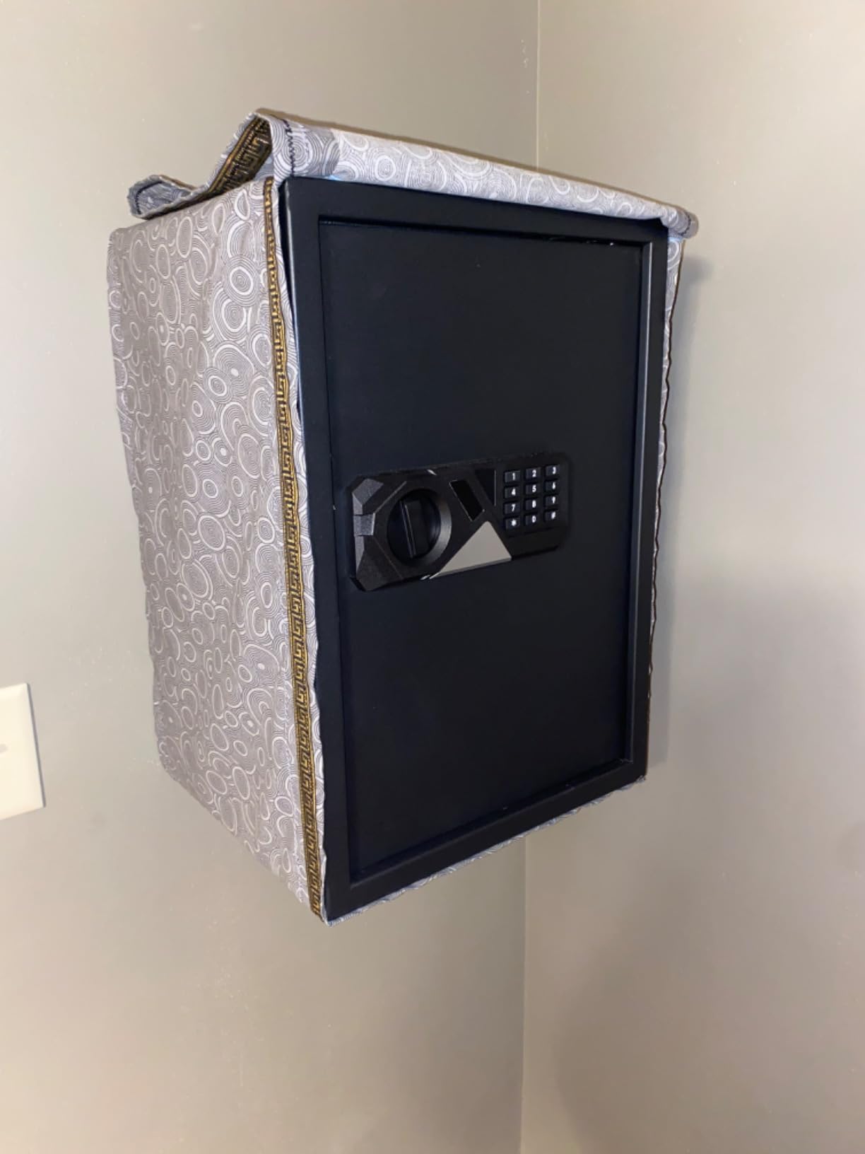 2.0 Cub Large Fireproof Safes for Home Use, Digital Security Safe Box Fireproof Waterproof with Combination Lock and Removable Shelf, Home Fire Safe for Document Money Medicines Valuables customer photo 1