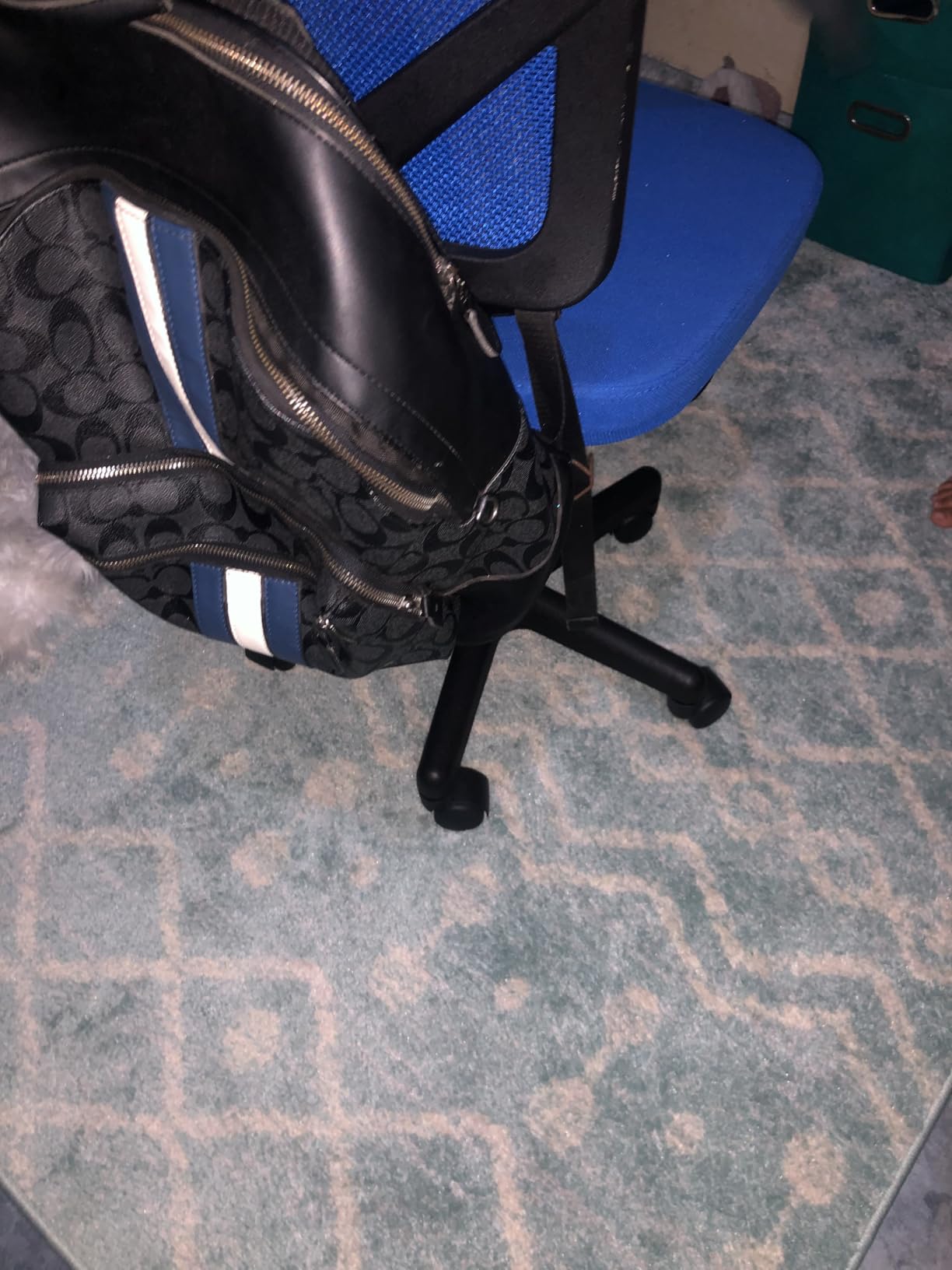 Sweetcrispy Small Armless Desk Chair, Mesh Rolling Office Chairs customer photo 2