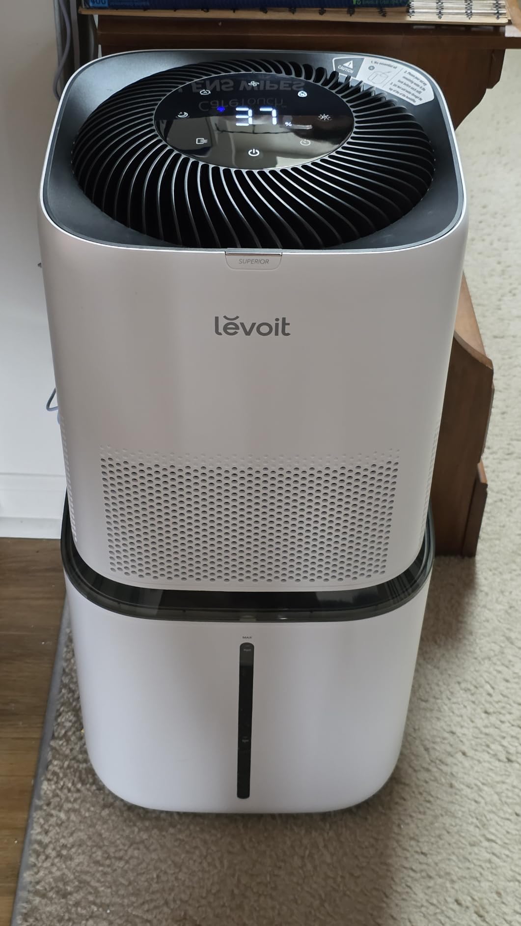 Levoit Evaporative Humidifiers for Home Whole House, 23L Superior 6000S customer photo 2