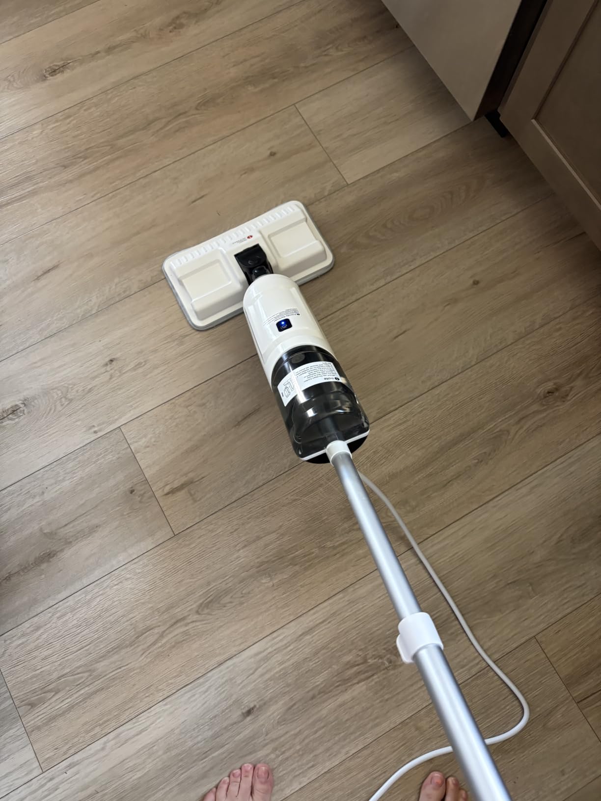 Steam Mop Cleaner 260°F Steam in 15s, 16.9oz Tank Hardwood and Tile customer photo 2