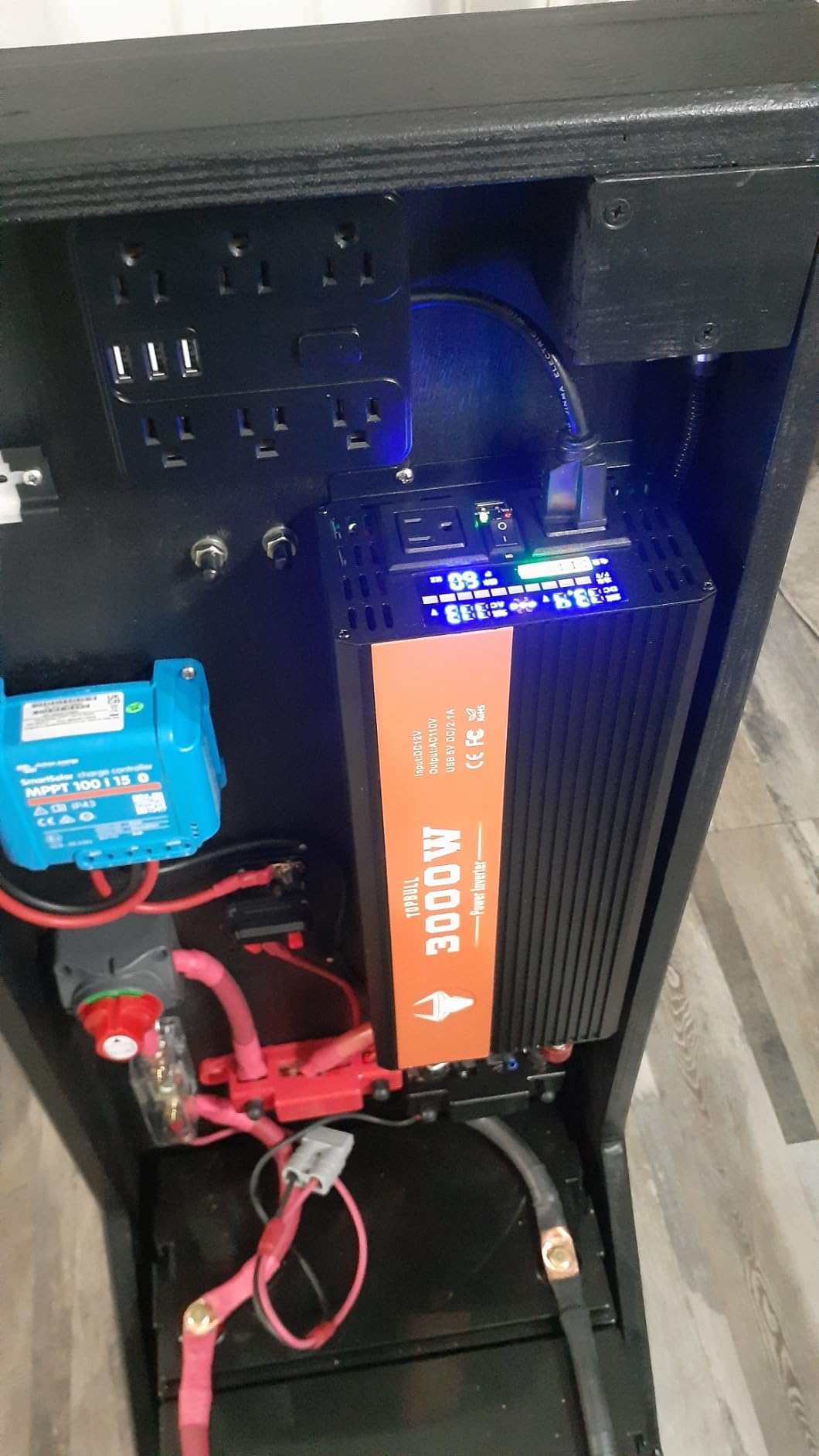 4000 Watt Power Inverter 12V DC to 120V/110V AC for Vehicles Car Converter customer photo 2