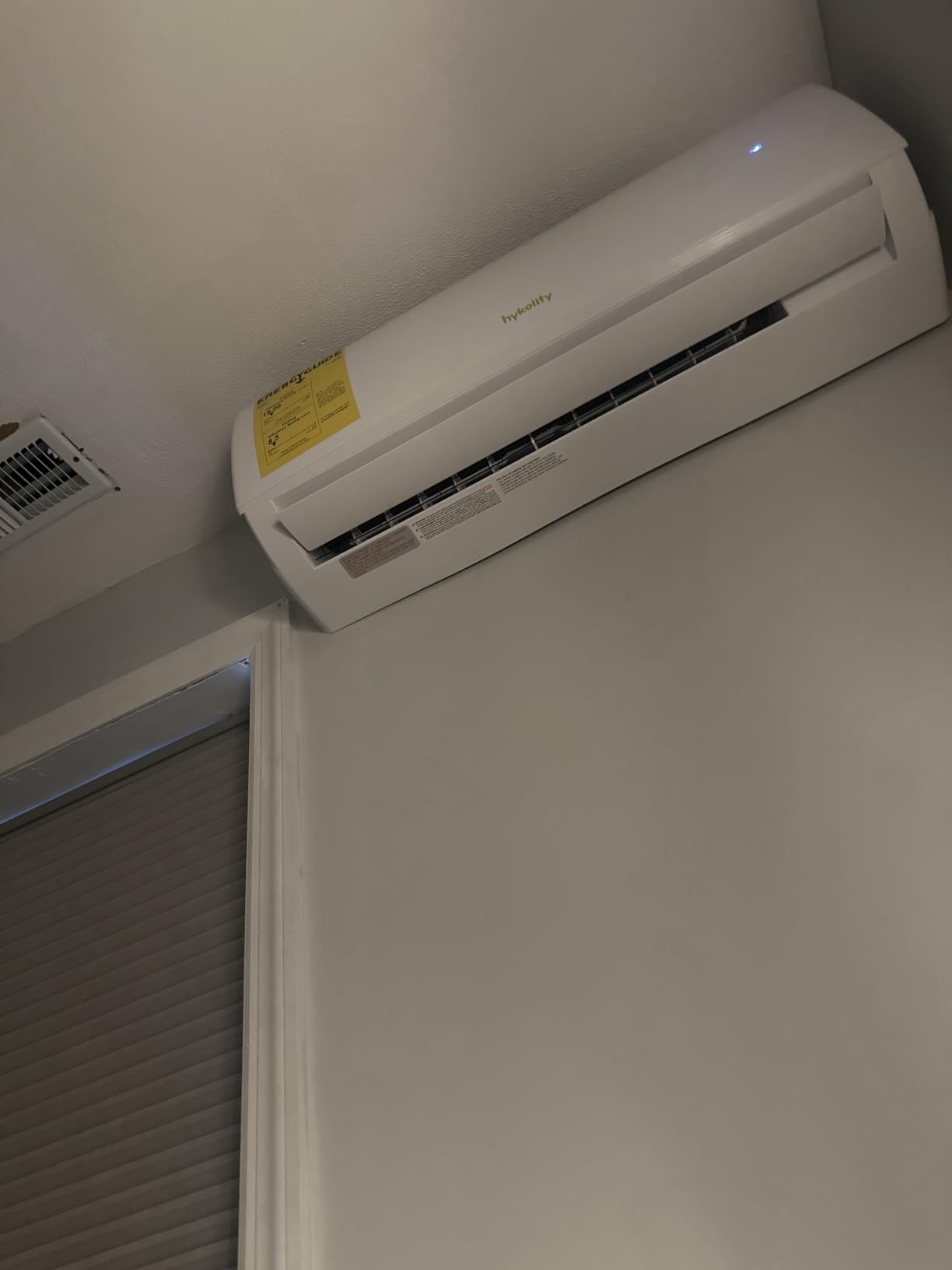 Hykolity 28000 BTU Dual Zone Wifi Enabled Mini Split Air Conditioner, 20 SEER2 208-230V 12000+12000 BTU Ductless Wall Mounted Inverter Air Conditioner & Heater Pump with Installation Kits customer photo 2