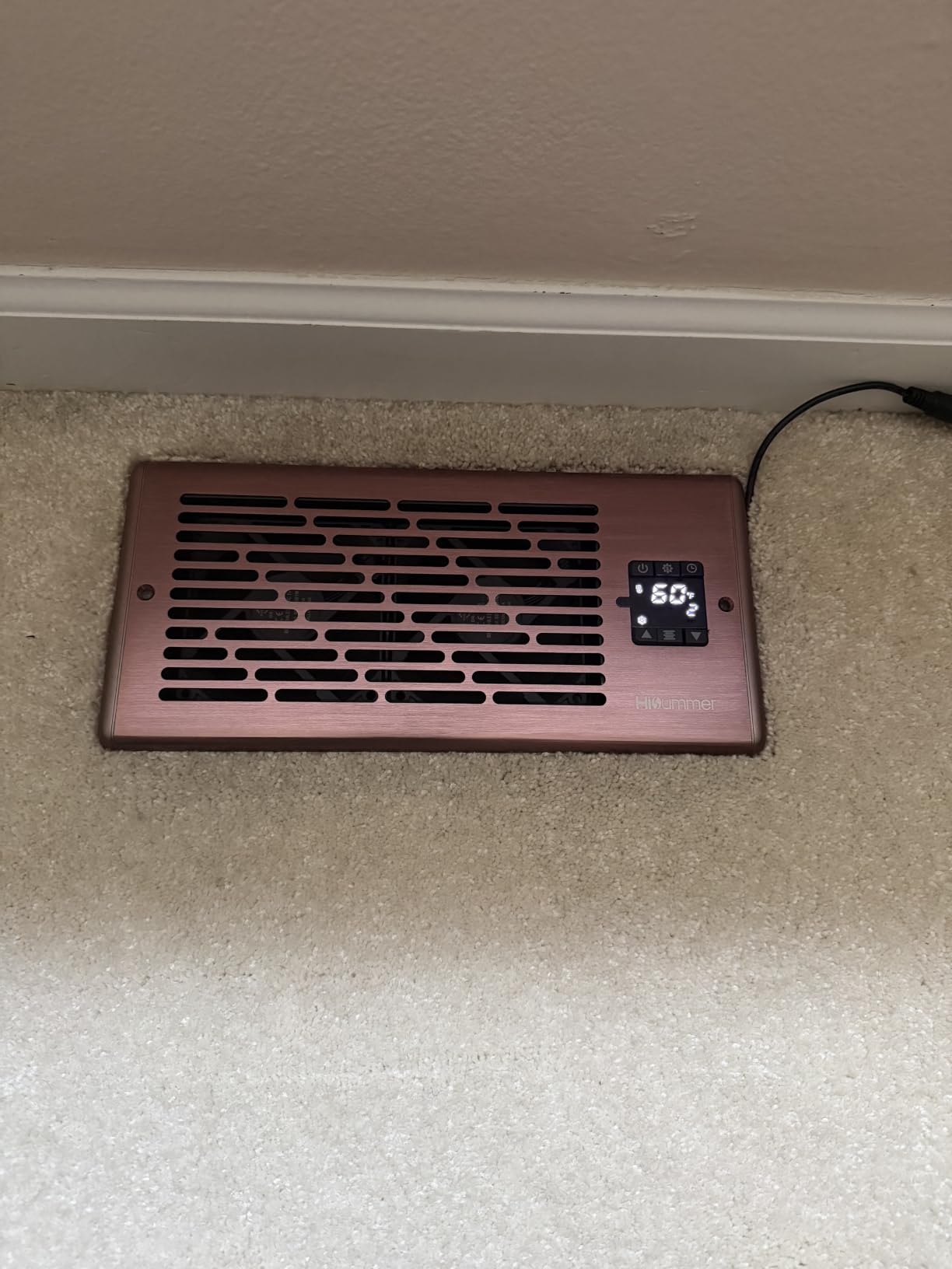 Hisummer Register Booster Fan for 4