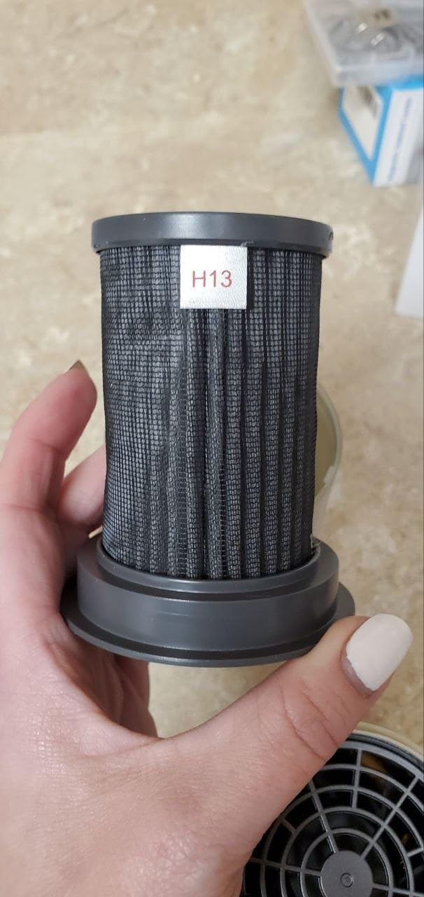 Aucleia Portable Car Air Purifier with H13 HEPA Filter, Smoke Odor Removal customer photo 2