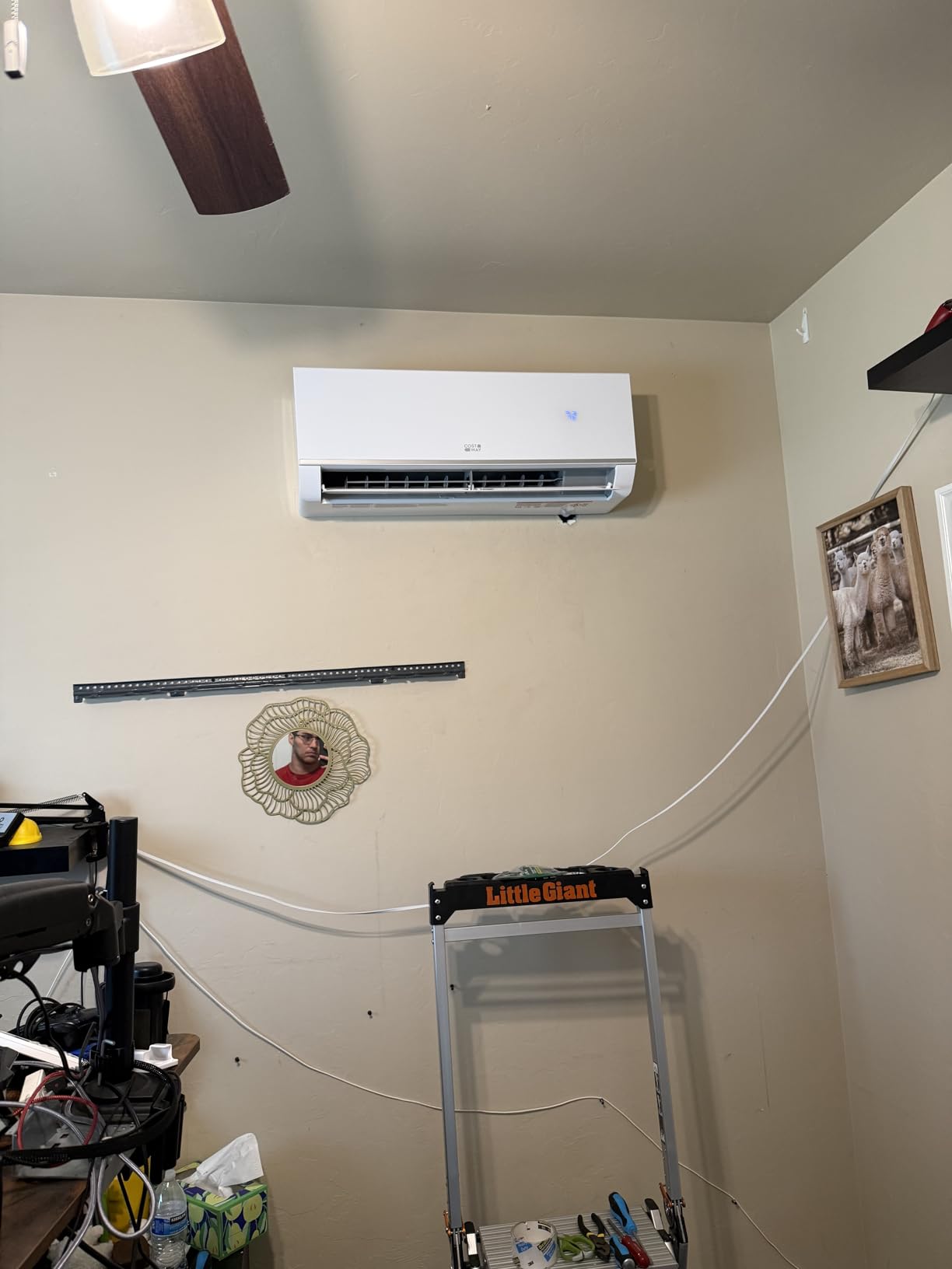 COSTWAY 20K Dual 2 Zone Mini Split AC/Heating System customer photo 1