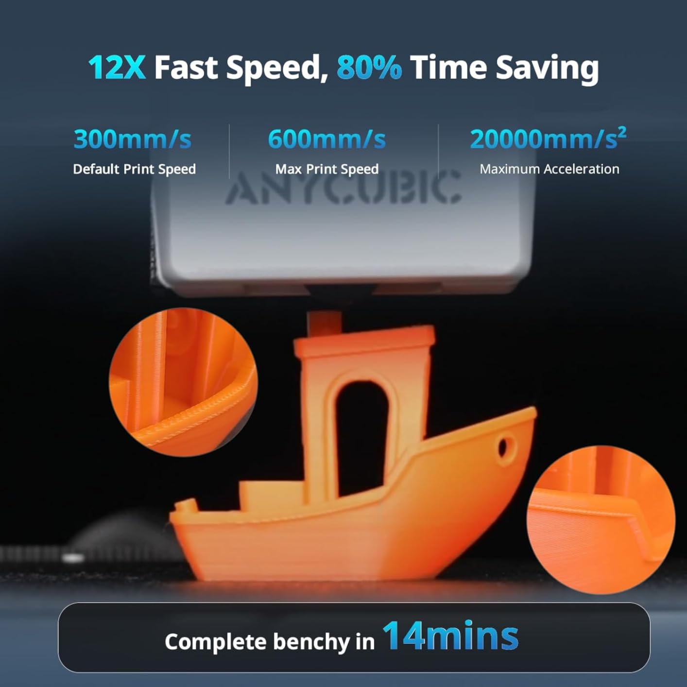 Anycubic Kobra X Multicolor 3D Printer, Easy Setup, Native 4-Color customer photo 2